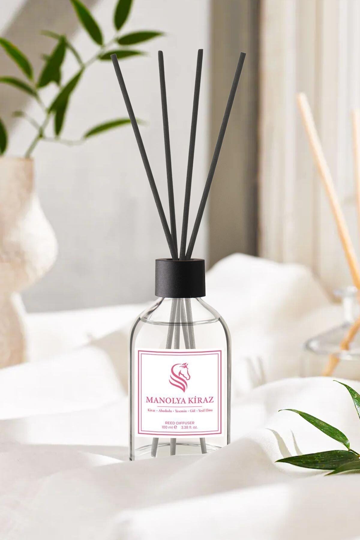 Manolya Kiraz Çubuklu Oda Kokusu Magnolia Cherry Reed Diffuser 100ml