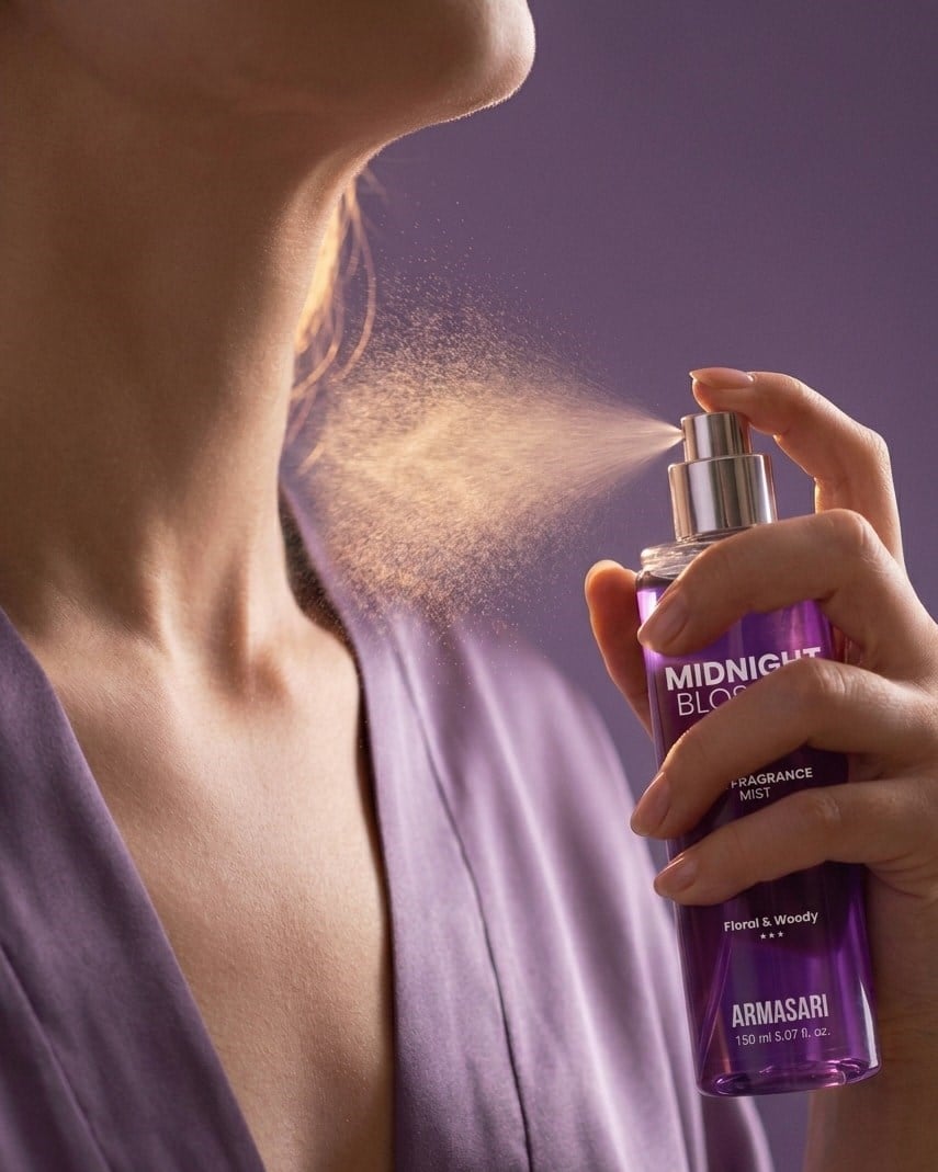 Midnight Blossom Vücut Spreyi | Body Mist | Midnight Bloom | Parfümlü Vücut Spreyi 150 ml
