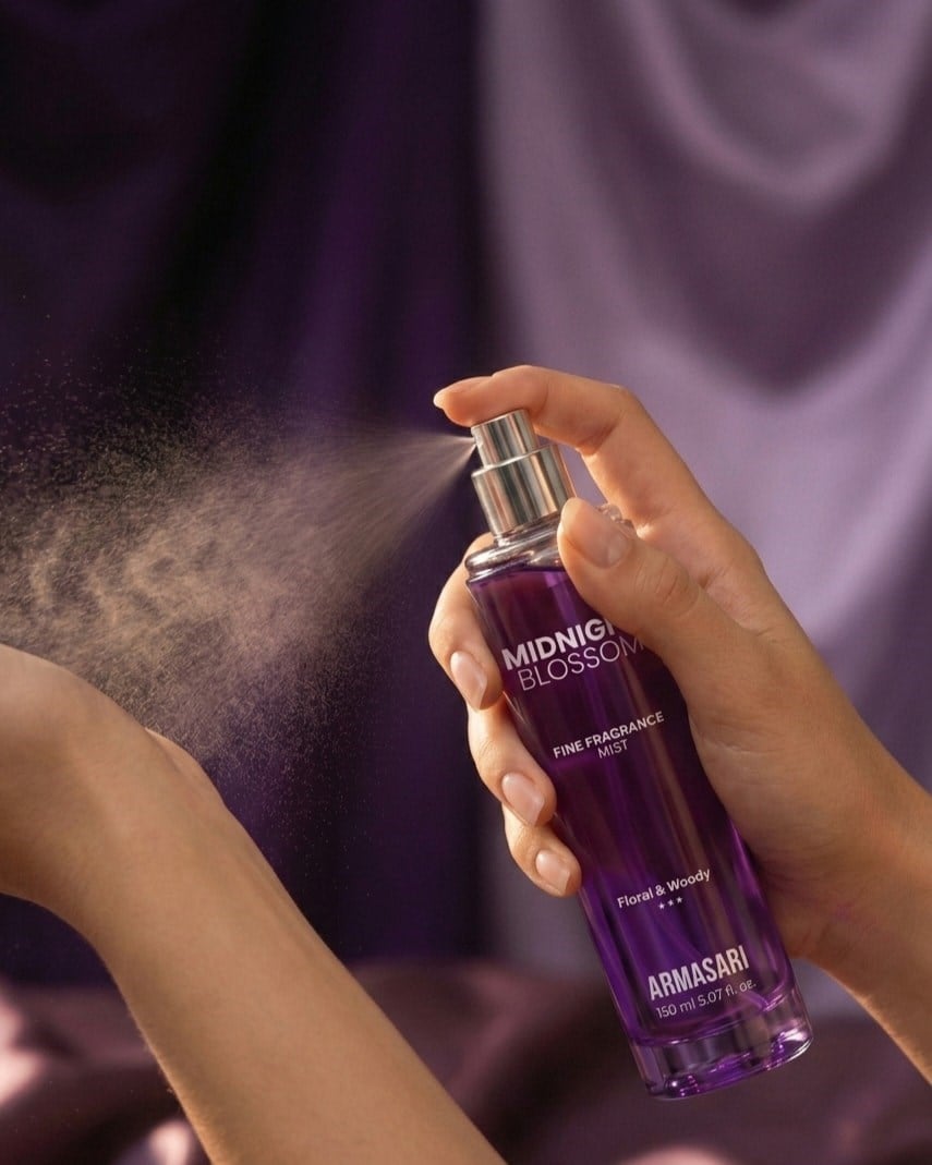 Midnight Blossom Vücut Spreyi | Body Mist | Midnight Bloom | Parfümlü Vücut Spreyi 150 ml