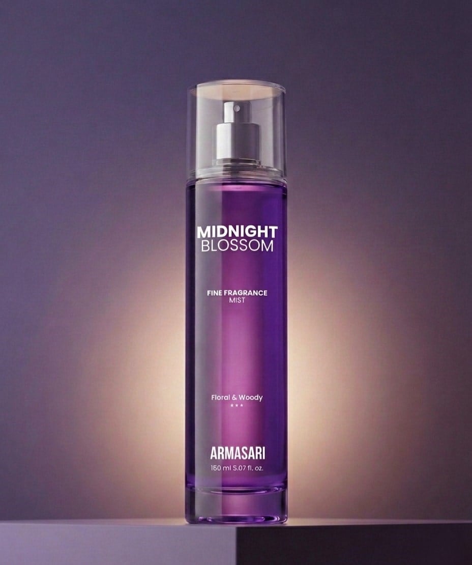 Midnight Blossom Vücut Spreyi | Body Mist | Midnight Bloom | Parfümlü Vücut Spreyi 150 ml