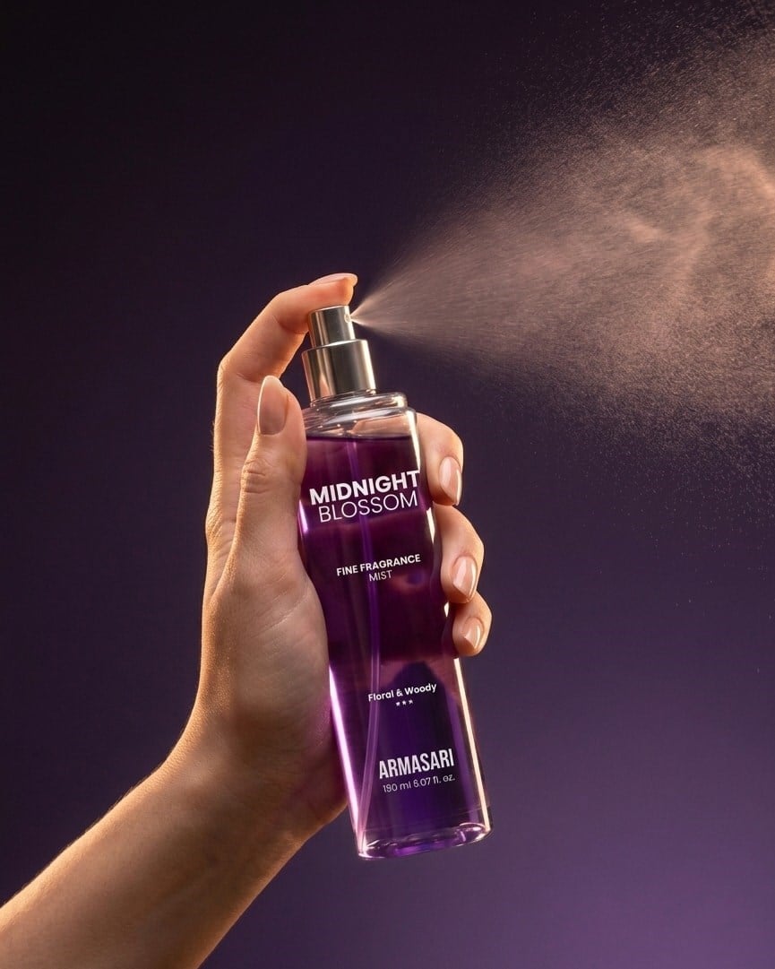 Midnight Blossom Vücut Spreyi | Body Mist | Midnight Bloom | Parfümlü Vücut Spreyi 150 ml