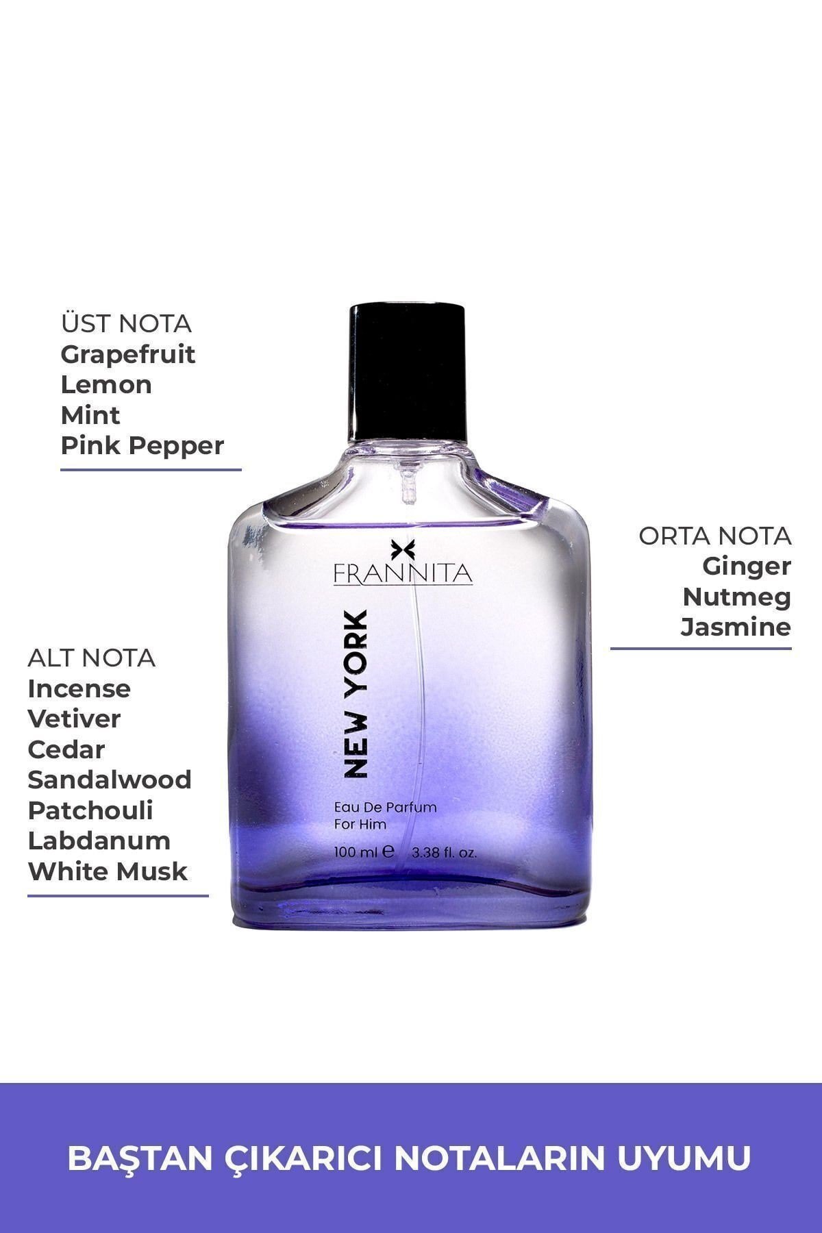 New York Bleu De C. Odunsu Kalıcı 100ml Edp Erkek Parfüm