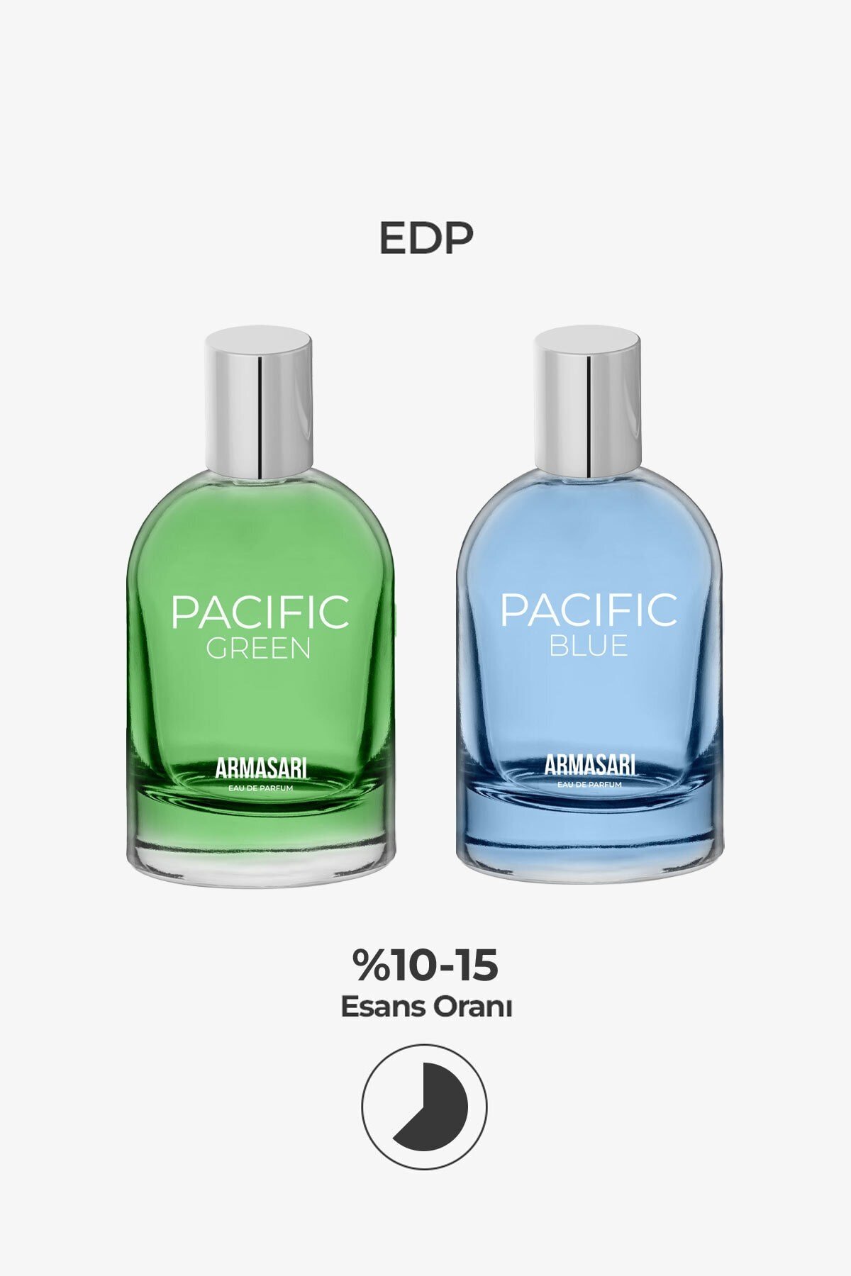Pacific Green Edp Erkek Parfüm 100ml | Fresh Marina | Deniz Notaları, Deri, Paçuli