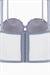 Rosali Dantelli Büstiyer Sütyen - Soft Push Up, Dolgulu  - Fashion - 2501 - Gri