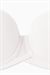 Rosali Mesh Kumaş Straplez Sütyen -  Soft Push Up, Yarı Dolgulu - Premium Basic - 2226 - Ekru