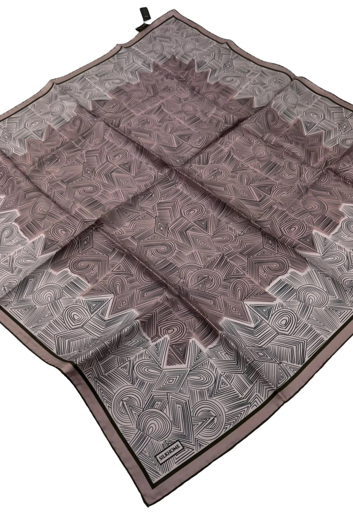 Silk Home Twill İpek Desenli Eşarp 11536