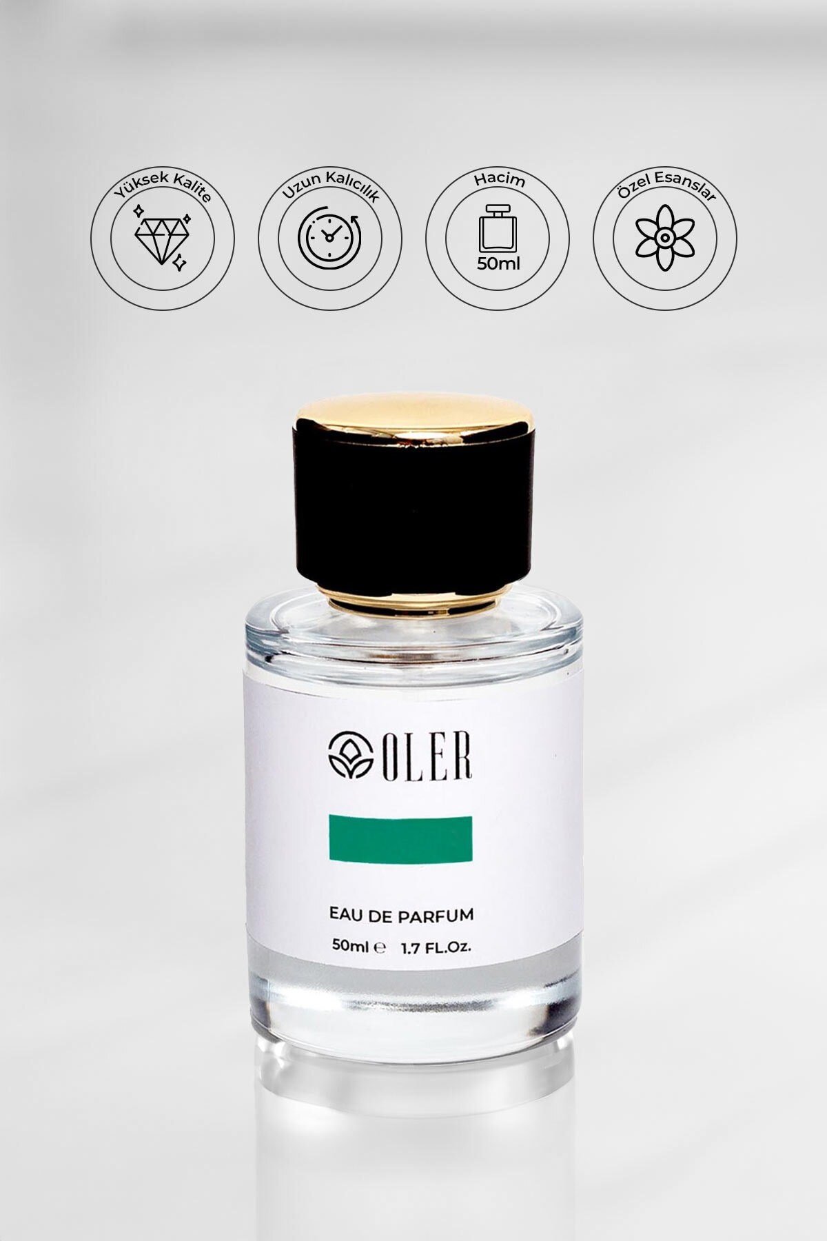 U027 Unisex Parfüm EDP 50 ml | Baharatlı & Derimsi | Konyak, Erik, Safran, Deri, Kahve, Vanilya, Misk, Paçuli