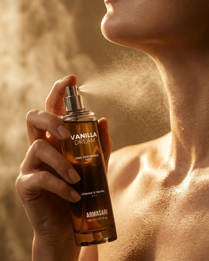 Vanilla Dream Parfümlü Kadın Vücut Spreyi Vücut Kokusu Vücut Misti Body Mist Spray 150ml