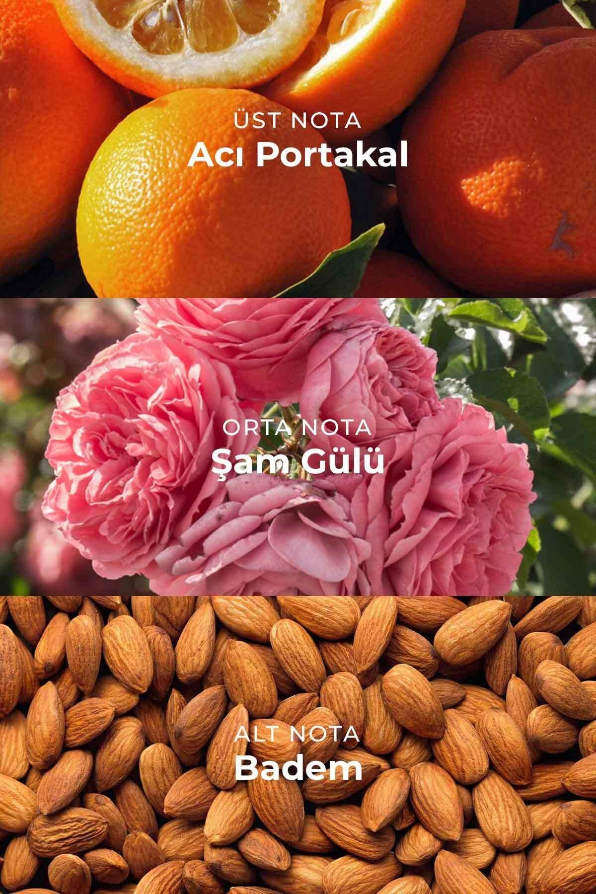 W007 Kadın Parfüm EDP 50ml | Tatlı & Oryantal | Limon, Acı Portakal, Gül, Vanilya, Tonka, Sandal Ağacı