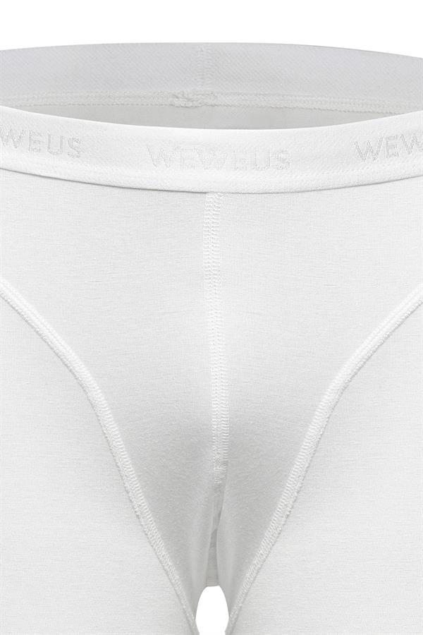 WeWeus 3'lü Beyaz Micro Modal Premium Erkek Boxer