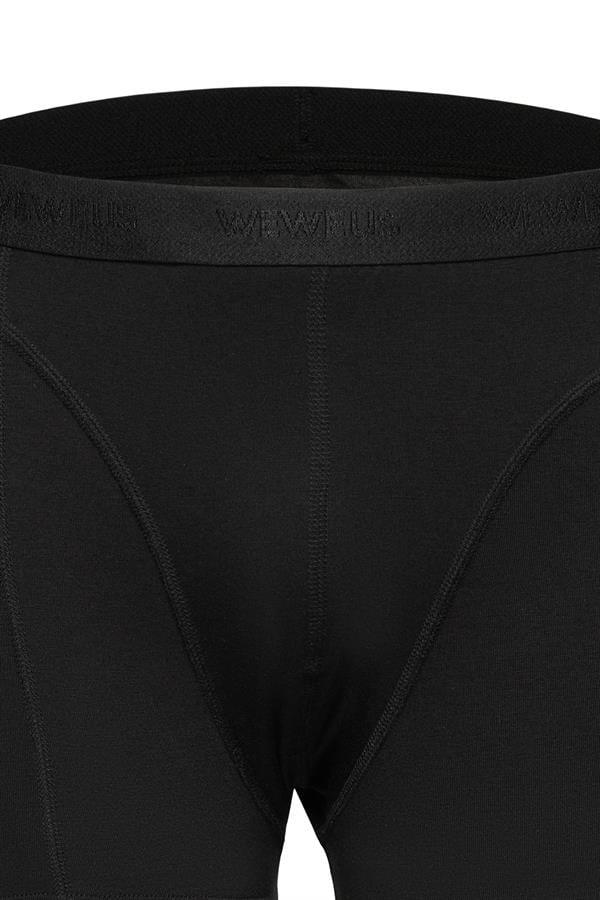 WeWeus 3'lü Siyah Micro Modal Premium Erkek Boxer