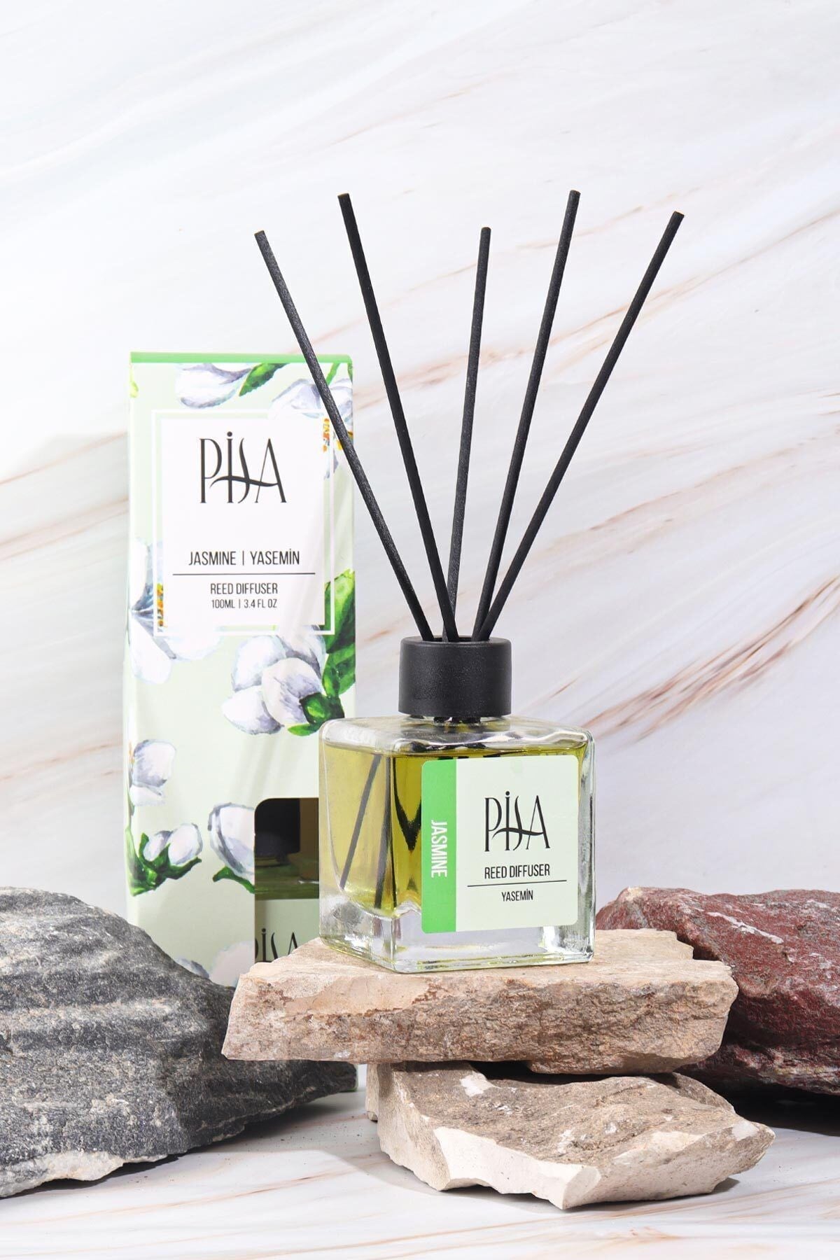 Yasemin Çubuklu Oda Kokusu Jasmine Reed Diffuser 100ml