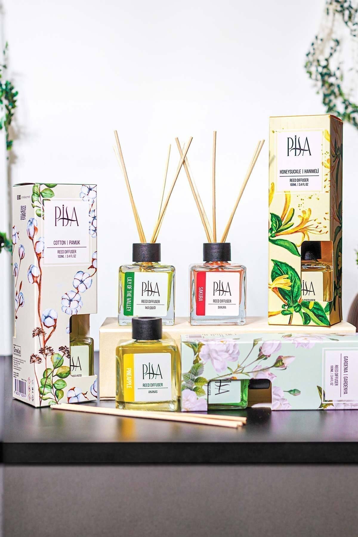 Yasemin Çubuklu Oda Kokusu Jasmine Reed Diffuser 100ml
