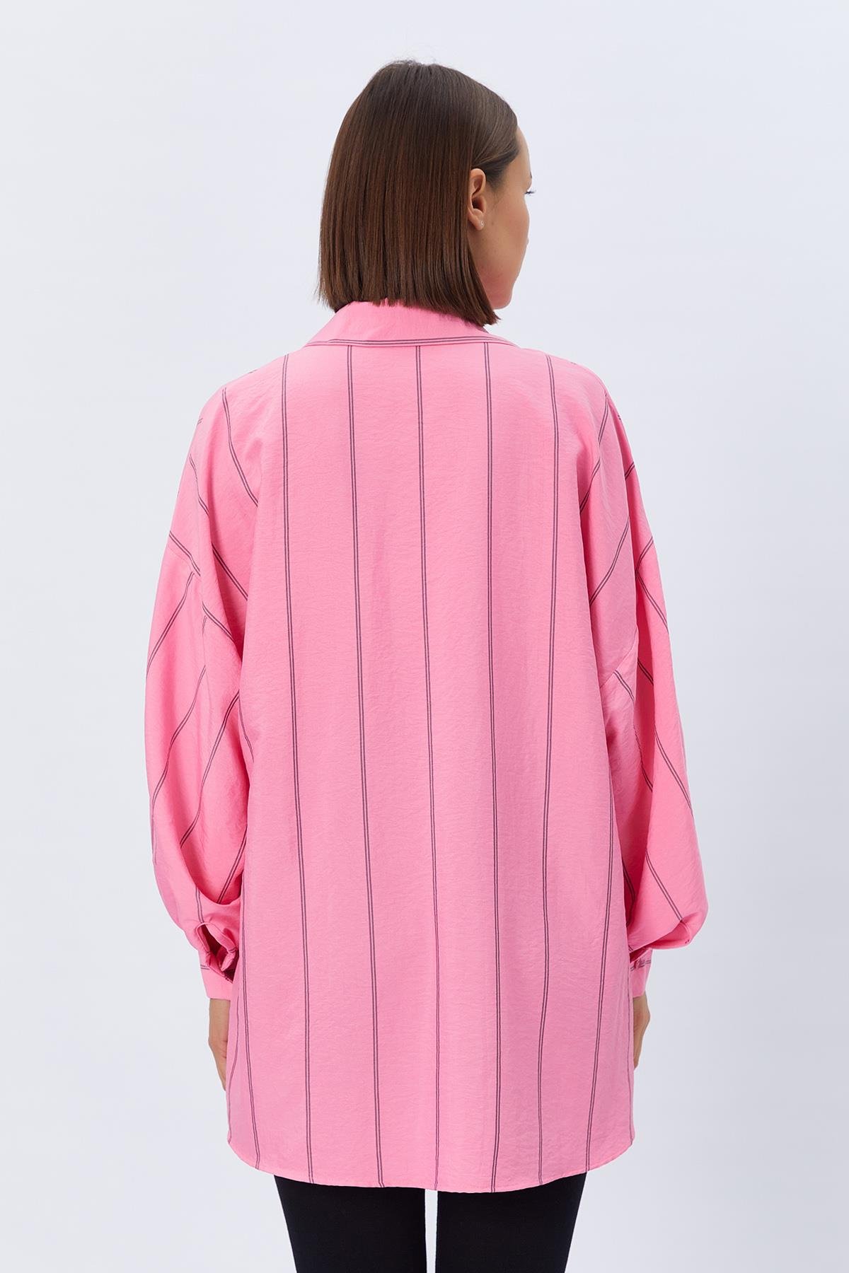 GÖMLEK - PEMBE