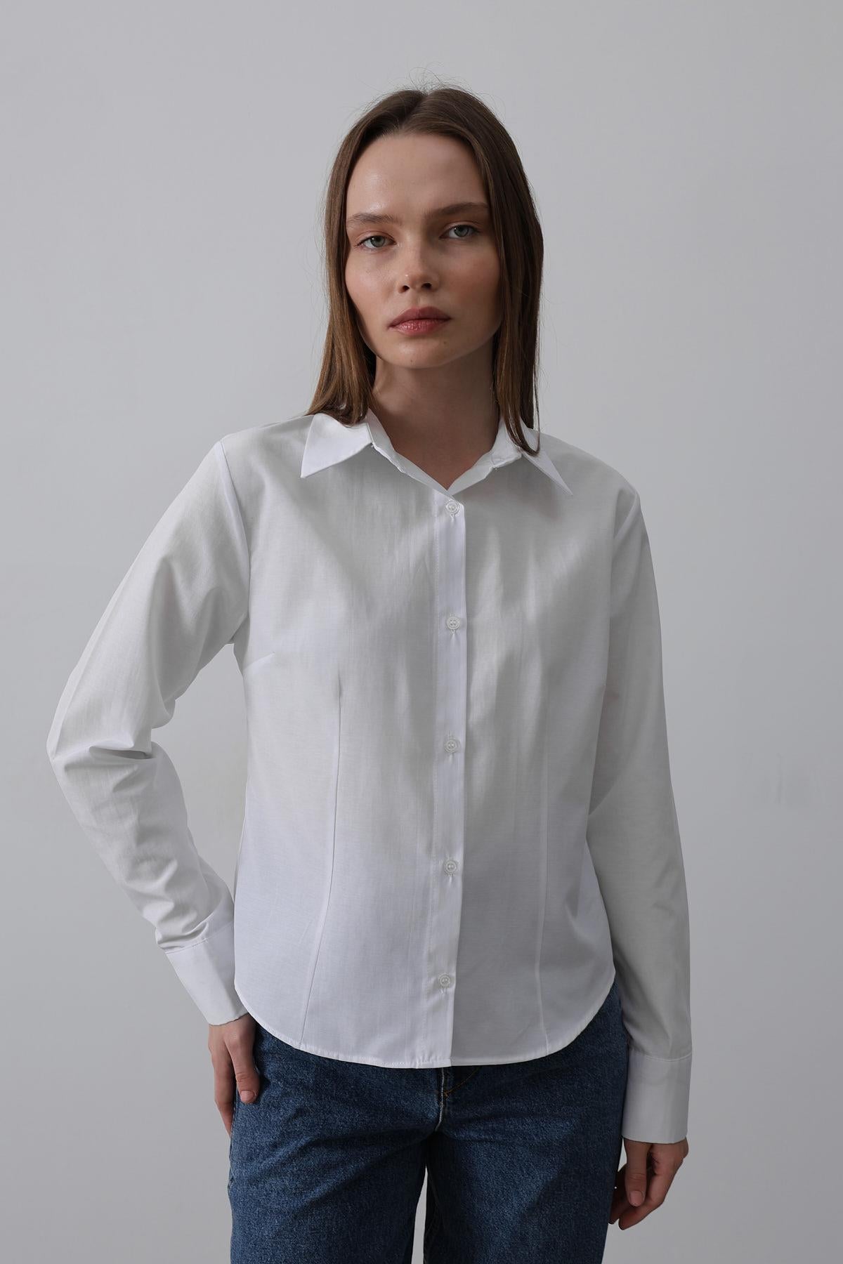 Basic Gömlek - Beyaz