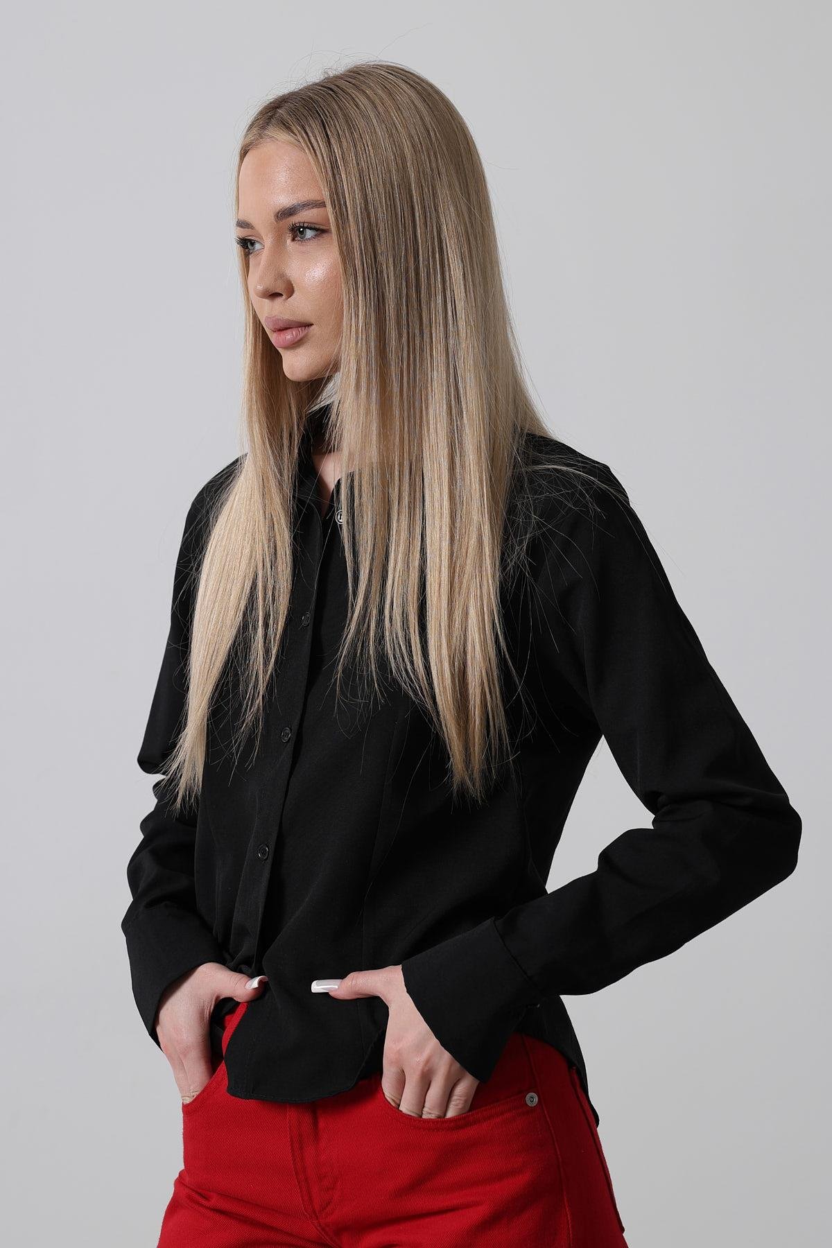 Basic Gömlek - Siyah