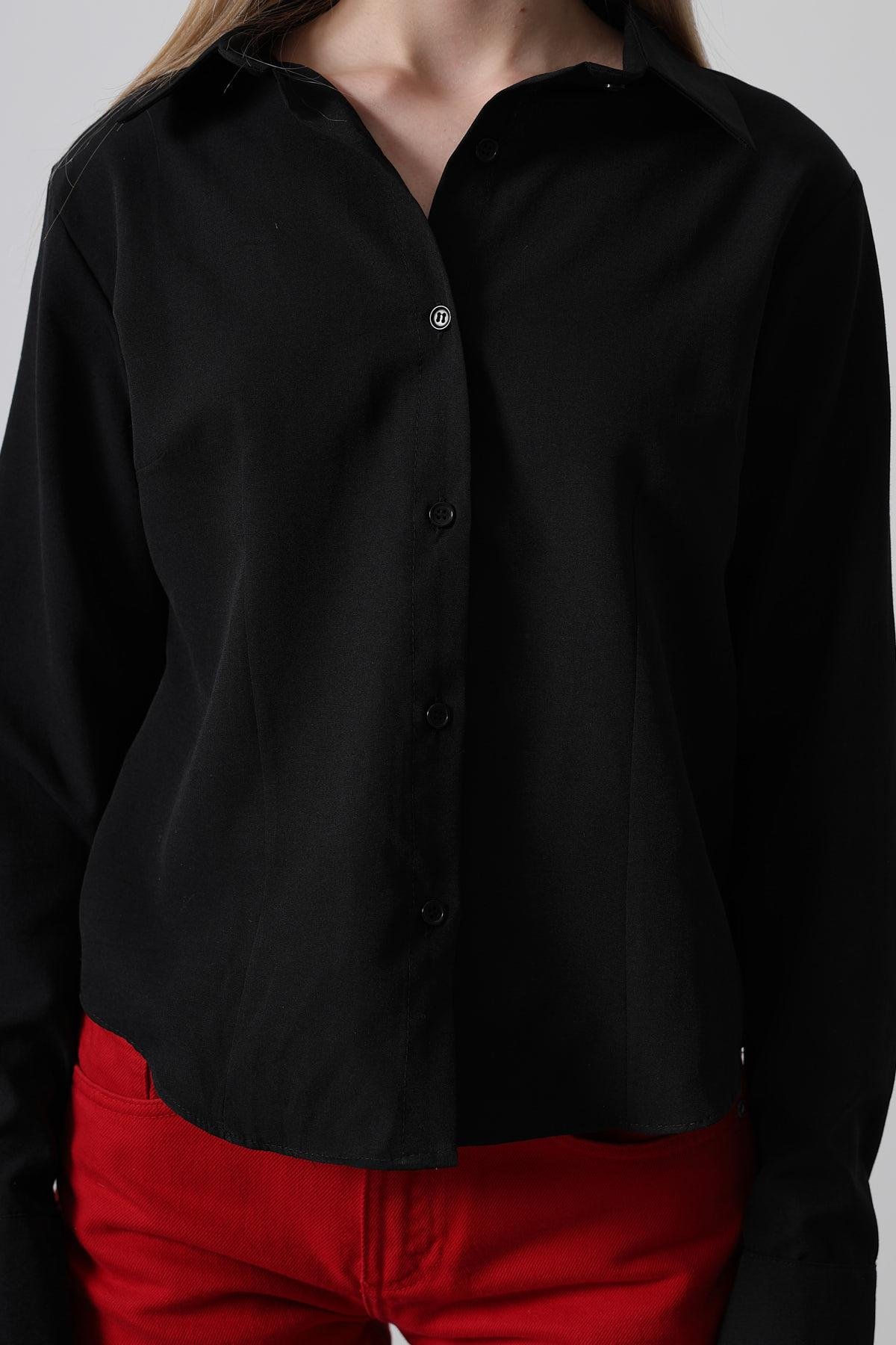 Basic Gömlek - Siyah