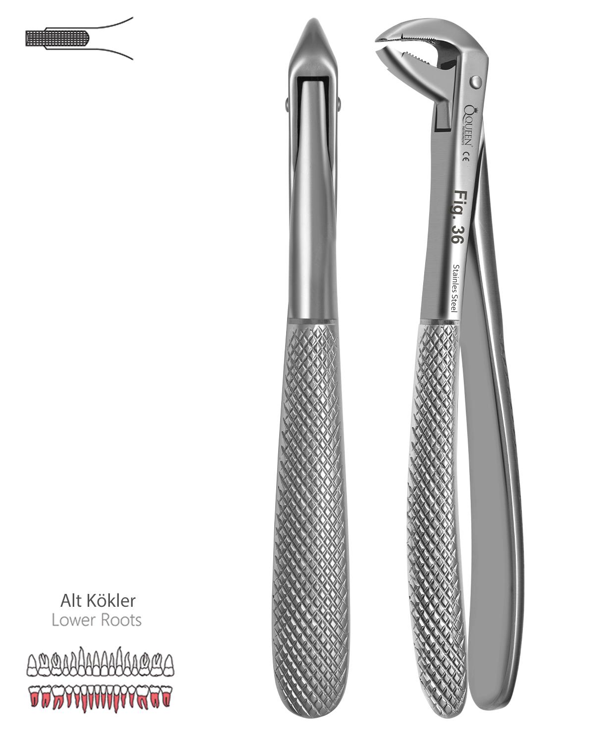 Alt Kök Davyesi Fig. 36 14cm