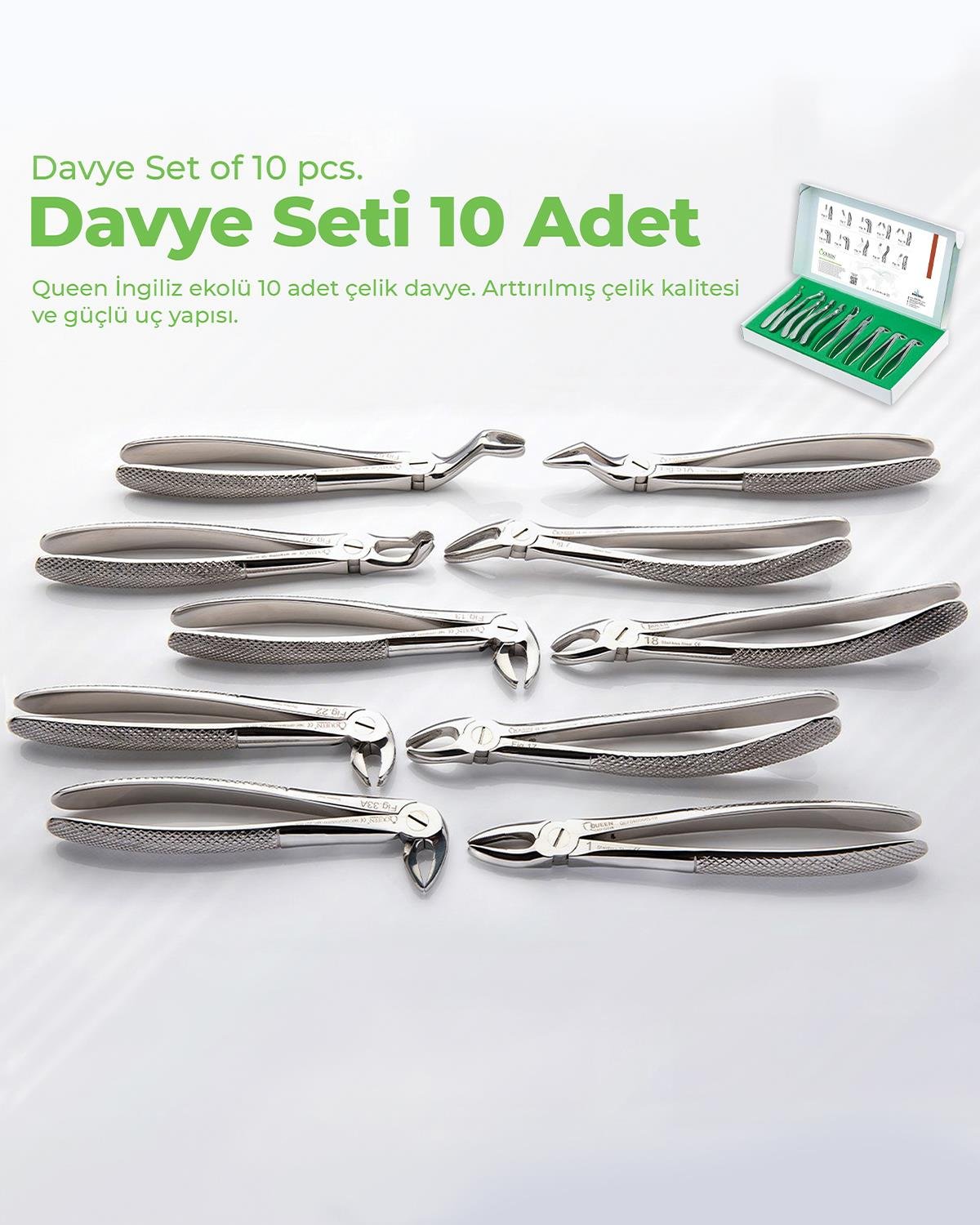 Davye Seti 10 Parça/Pkt