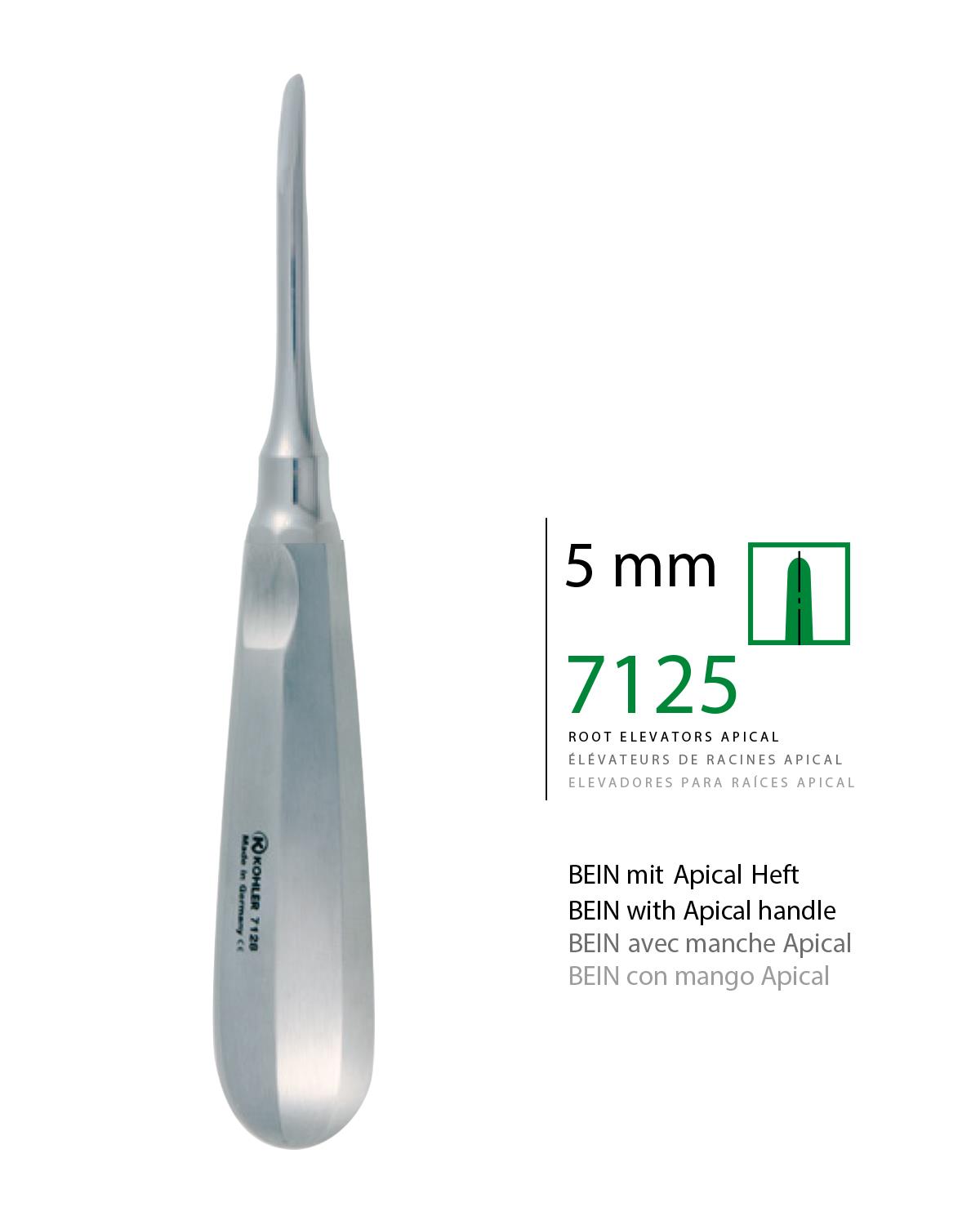 Düz Bien Elevatör Bien 5mm