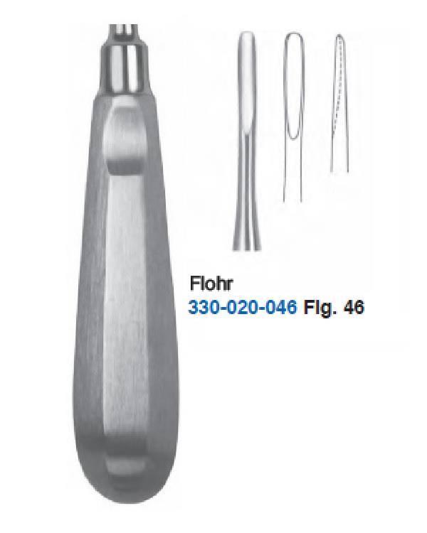 Düz Bien Elevatör Flohr Fig46 3mm 16cm