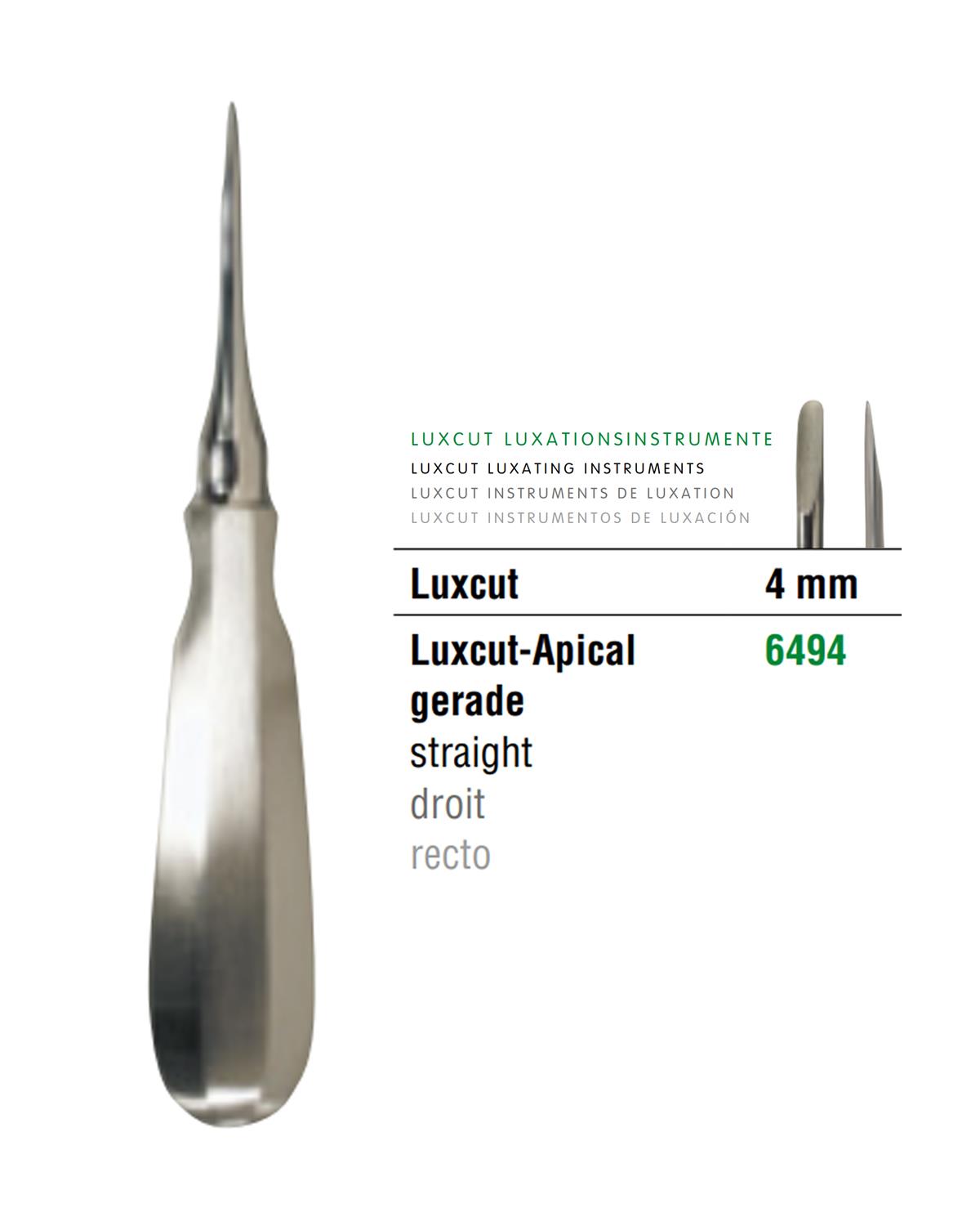 Düz Lüxatör Elevatör LUXCUT 4mm
