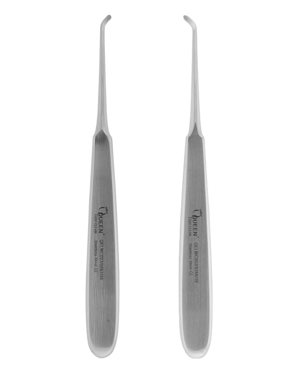 Sağ-Sol Lüxatör Elevatör Seti Warwick-James 2mm 15,5cm 2 Parça/Pkt