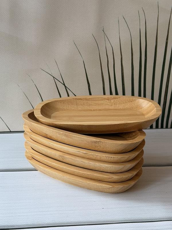 Bambu Caliente Sunum Tabak 6'lı 20 Cm