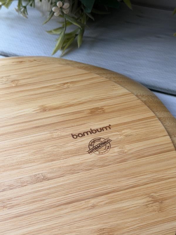 Bambu Pappi Çiçek Servis Tabak 6'lı 25 Cm