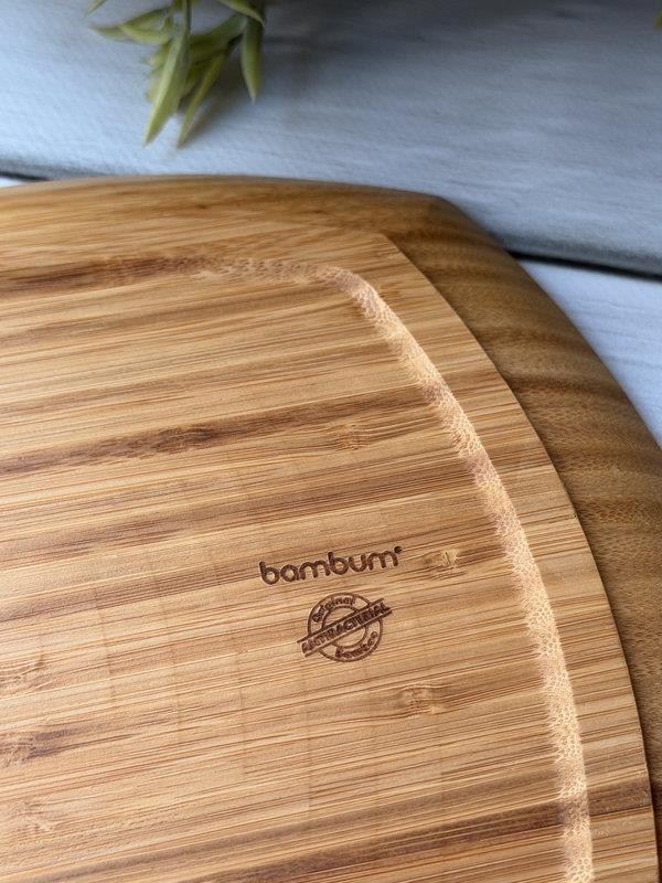 Bambu Penne Kare Servis Tabak 6'lı 25 Cm