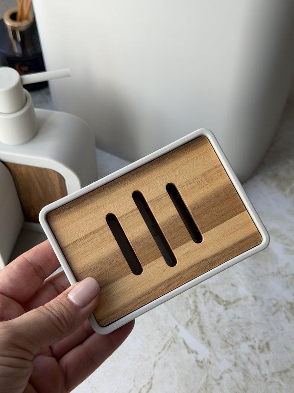 Banyo Seti 6 Parça Krem Akrilik Miranda