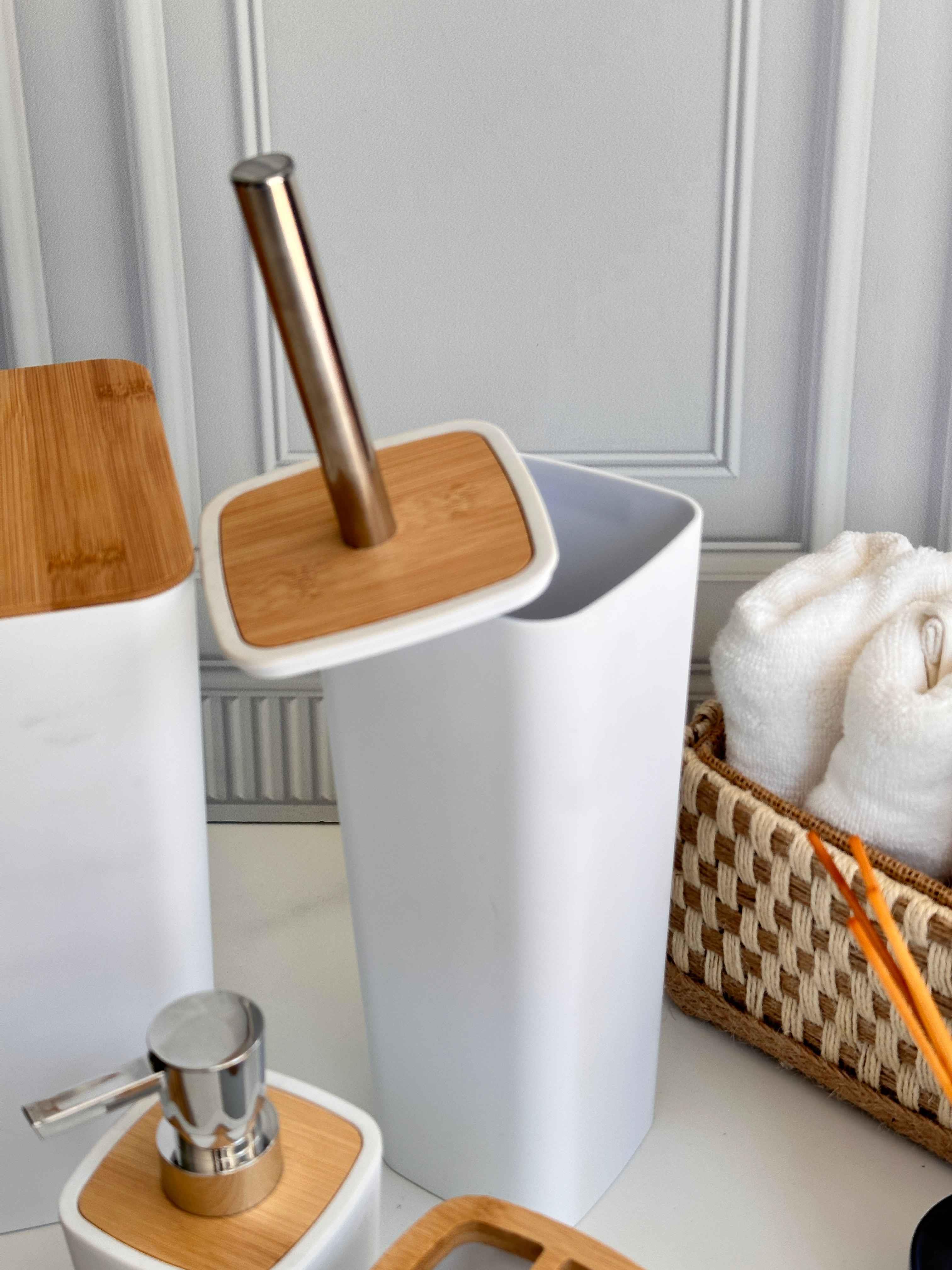 Braga Banyo Seti White Silver 7 Parça