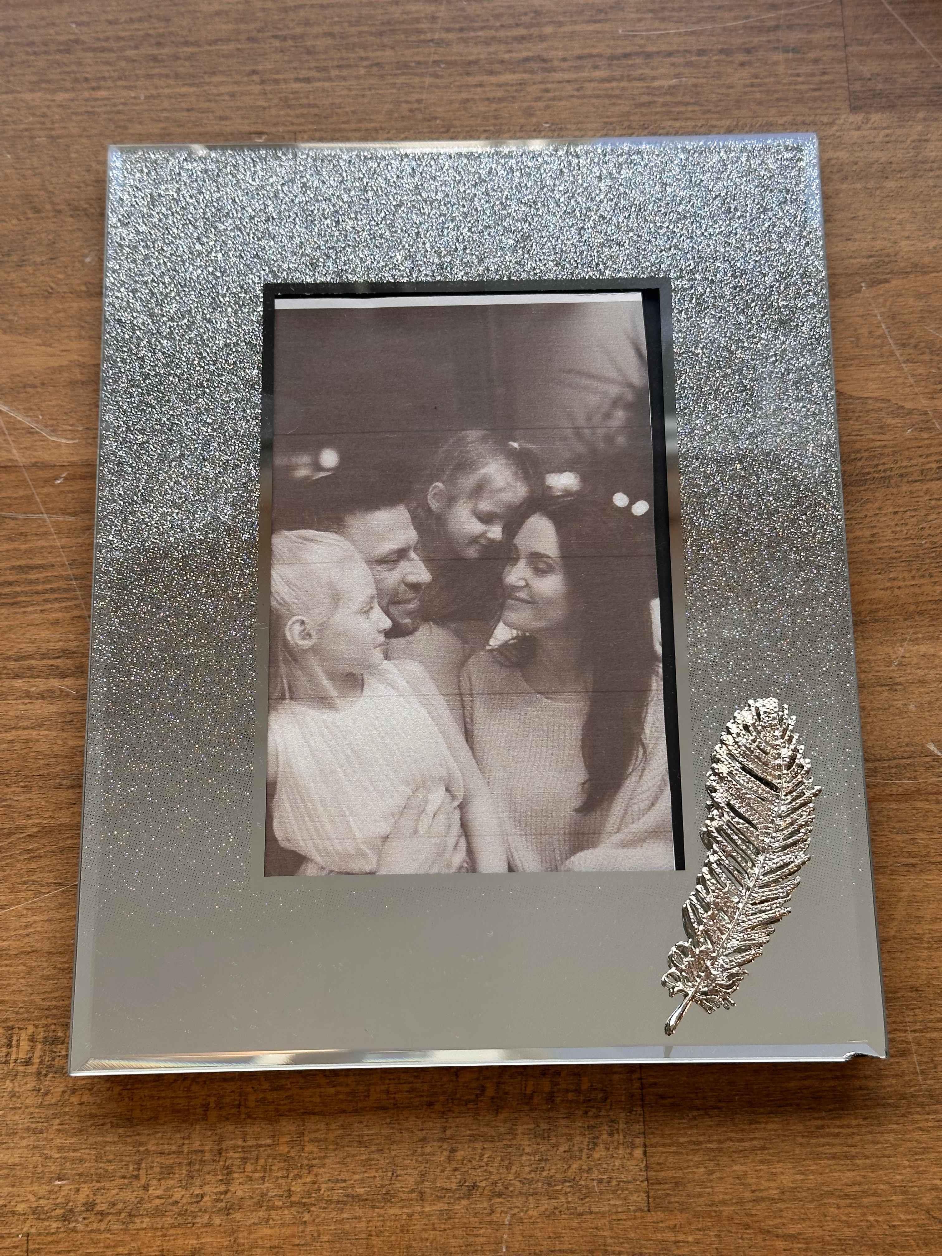 Cam Gümüş Çerçeve 2 li