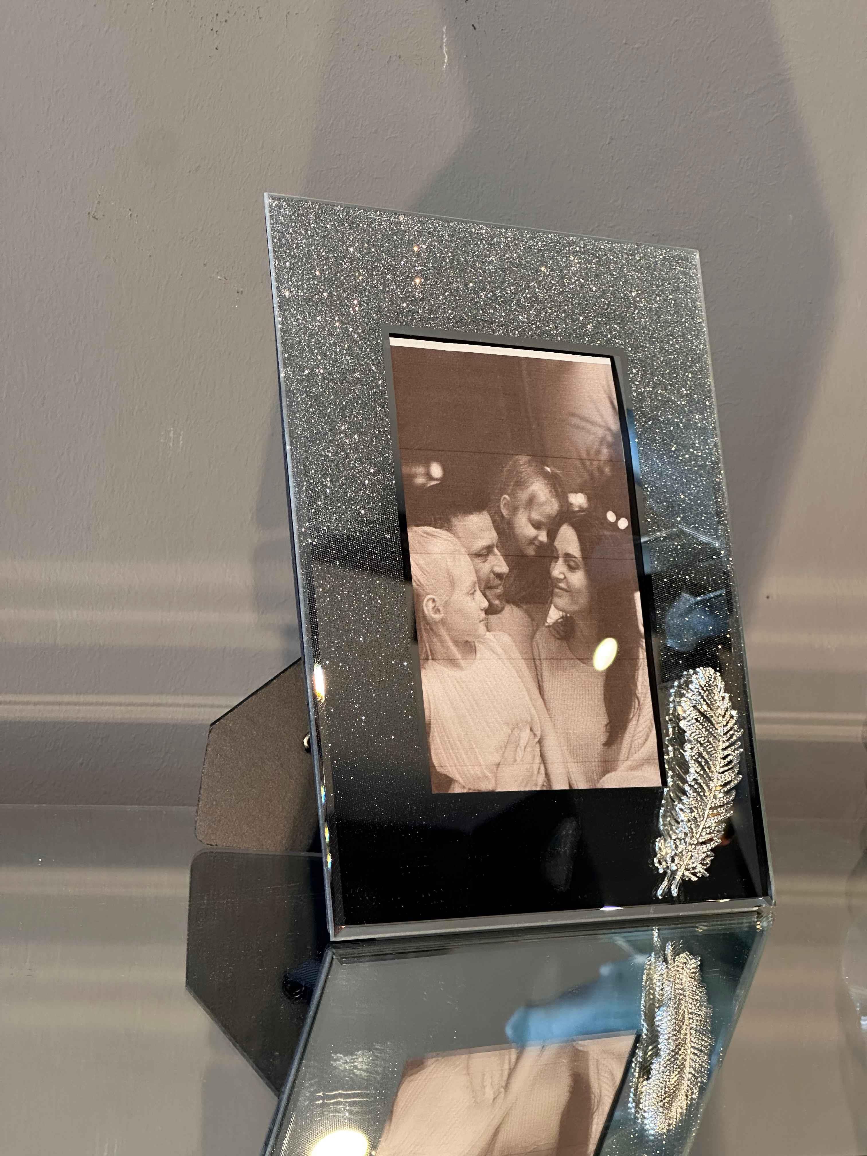 Cam Gümüş Çerçeve 2 li