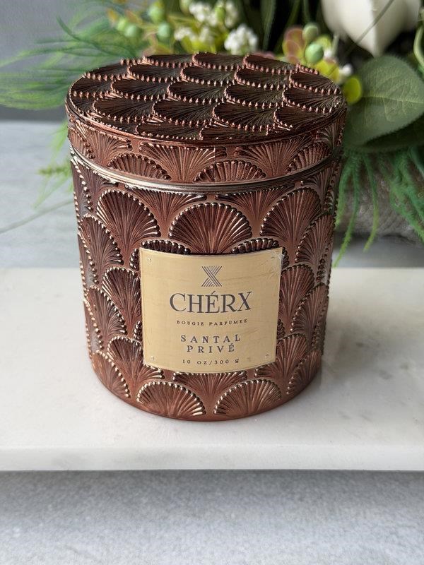 Cherx Cam Kavanoz Mum Santal Prıve