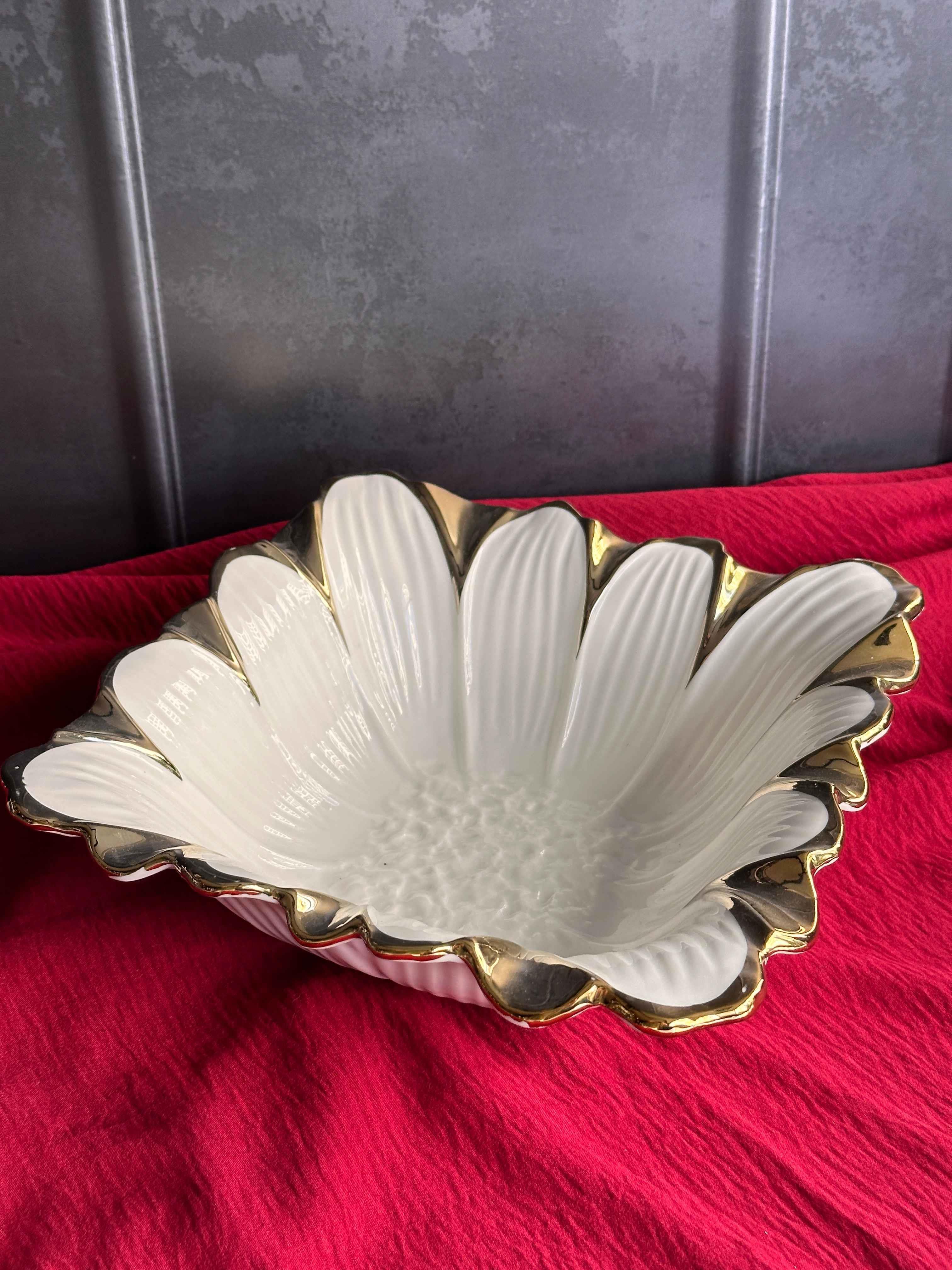 FLORA Gold Kare Salata Kasesi 24cm