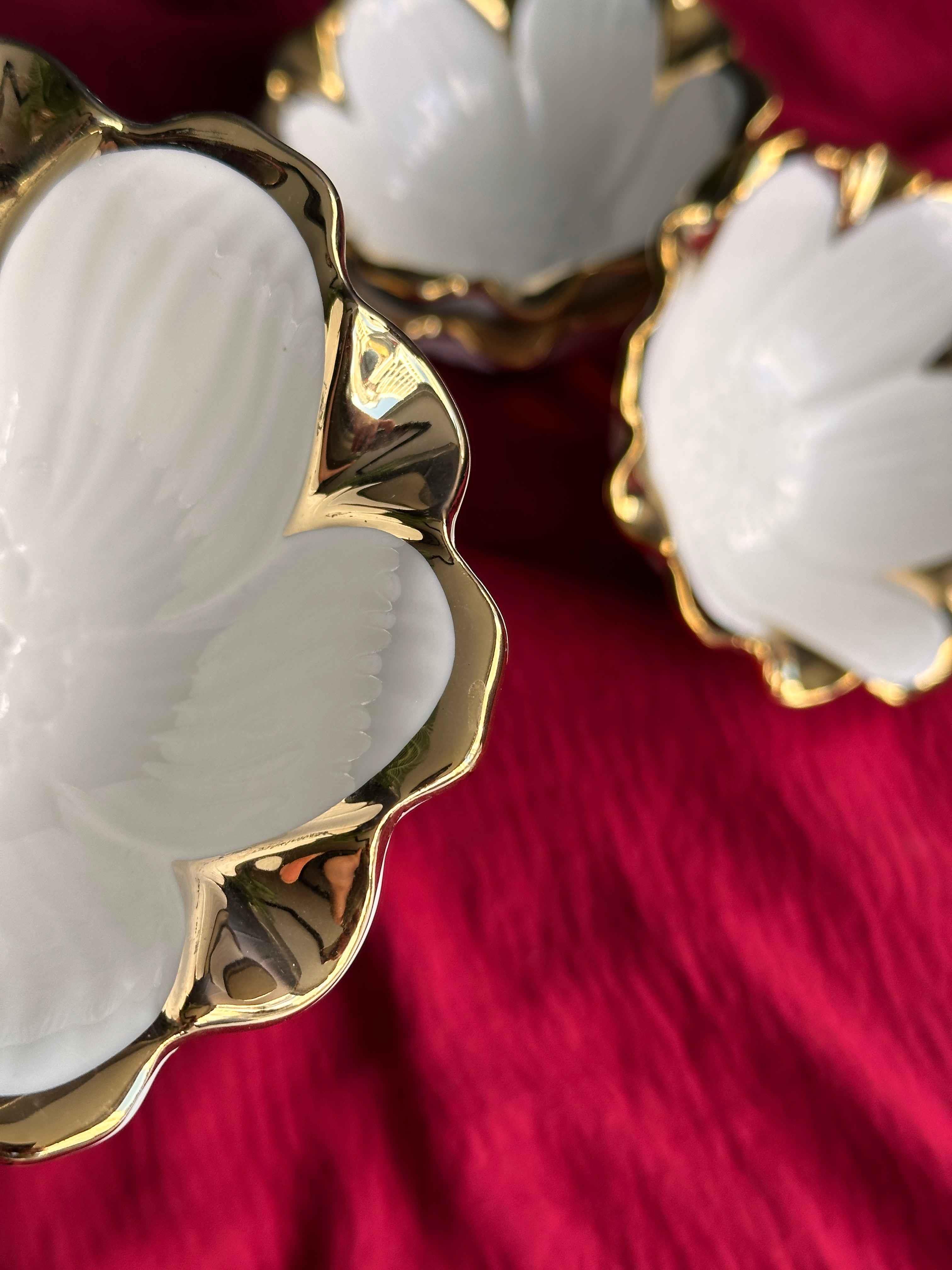 Flora Gold Yuvarlak Kase Seti 6 'Lı