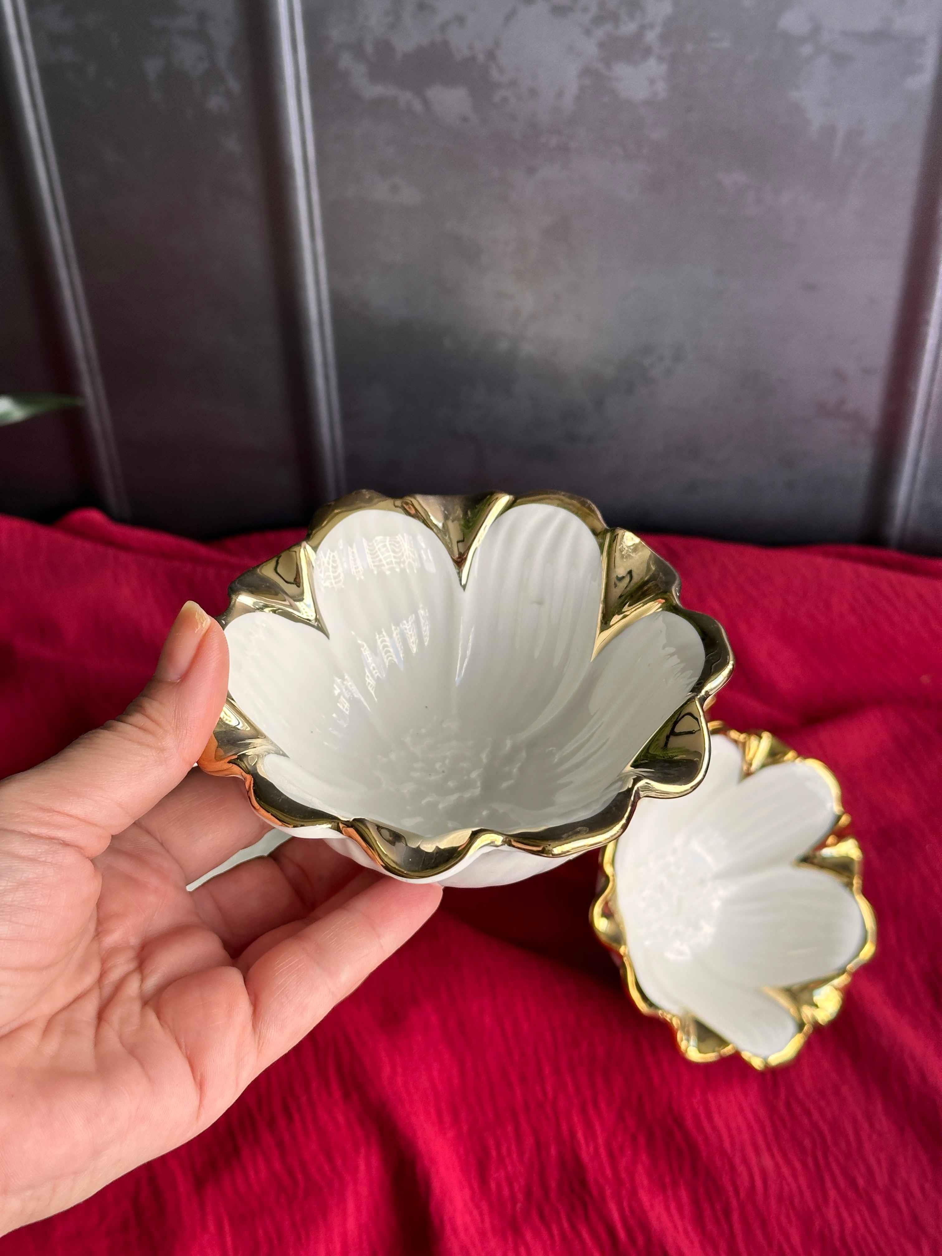 Flora Gold Yuvarlak Kase Seti 6 'Lı
