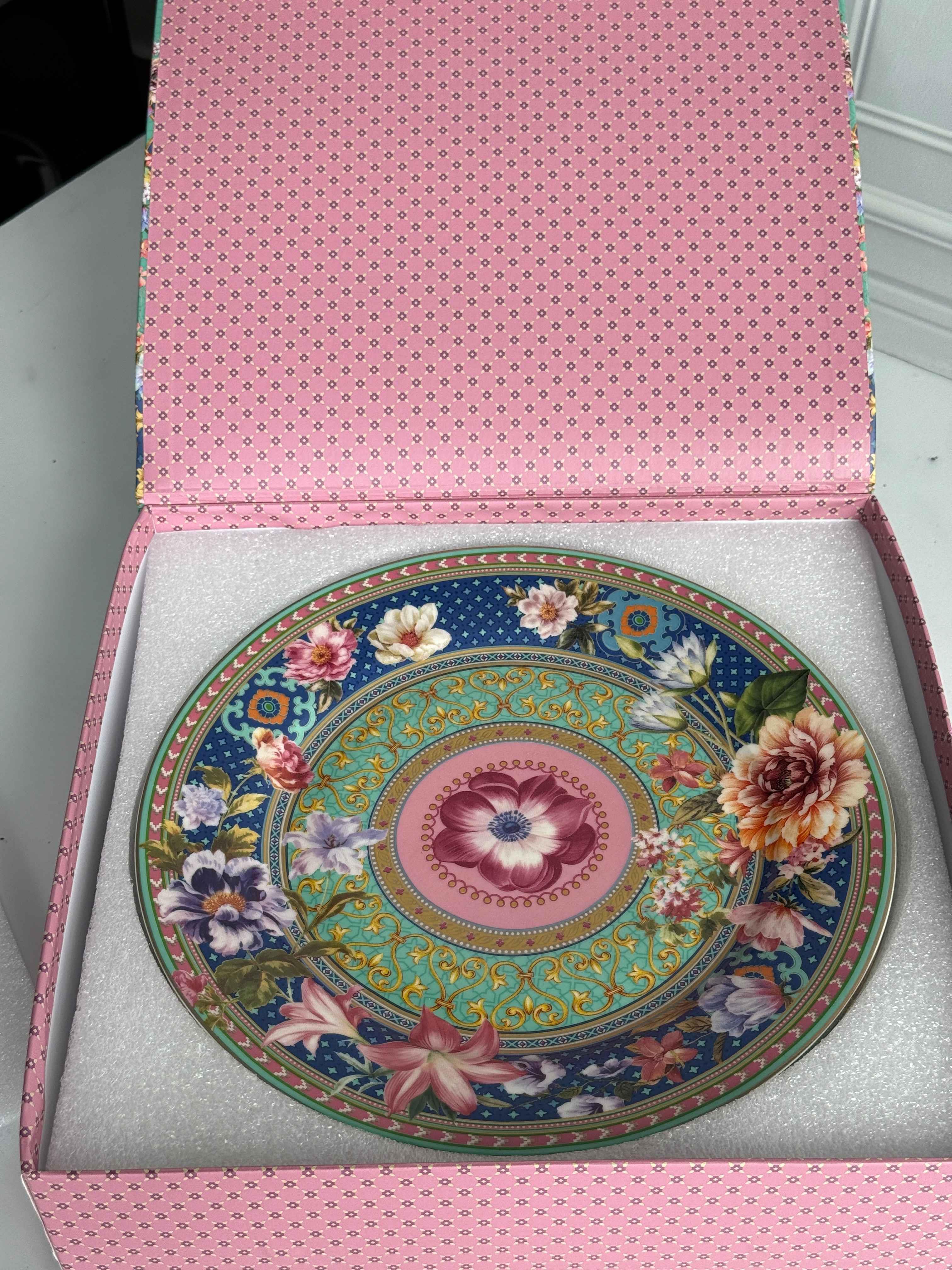 Floral Servis Tabak 6'Lı