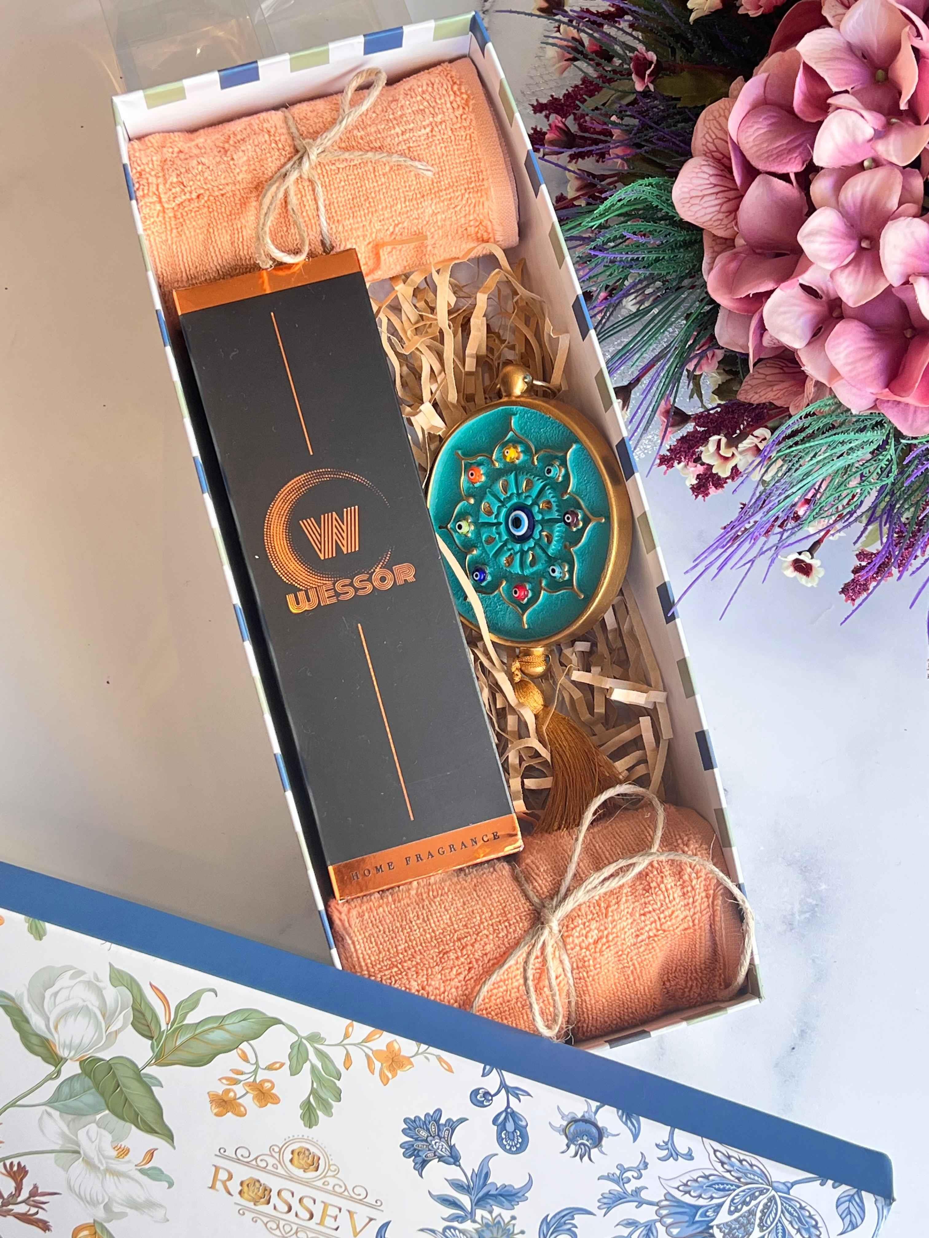 Hediyelik Bambu Çubuklu Koku Seti