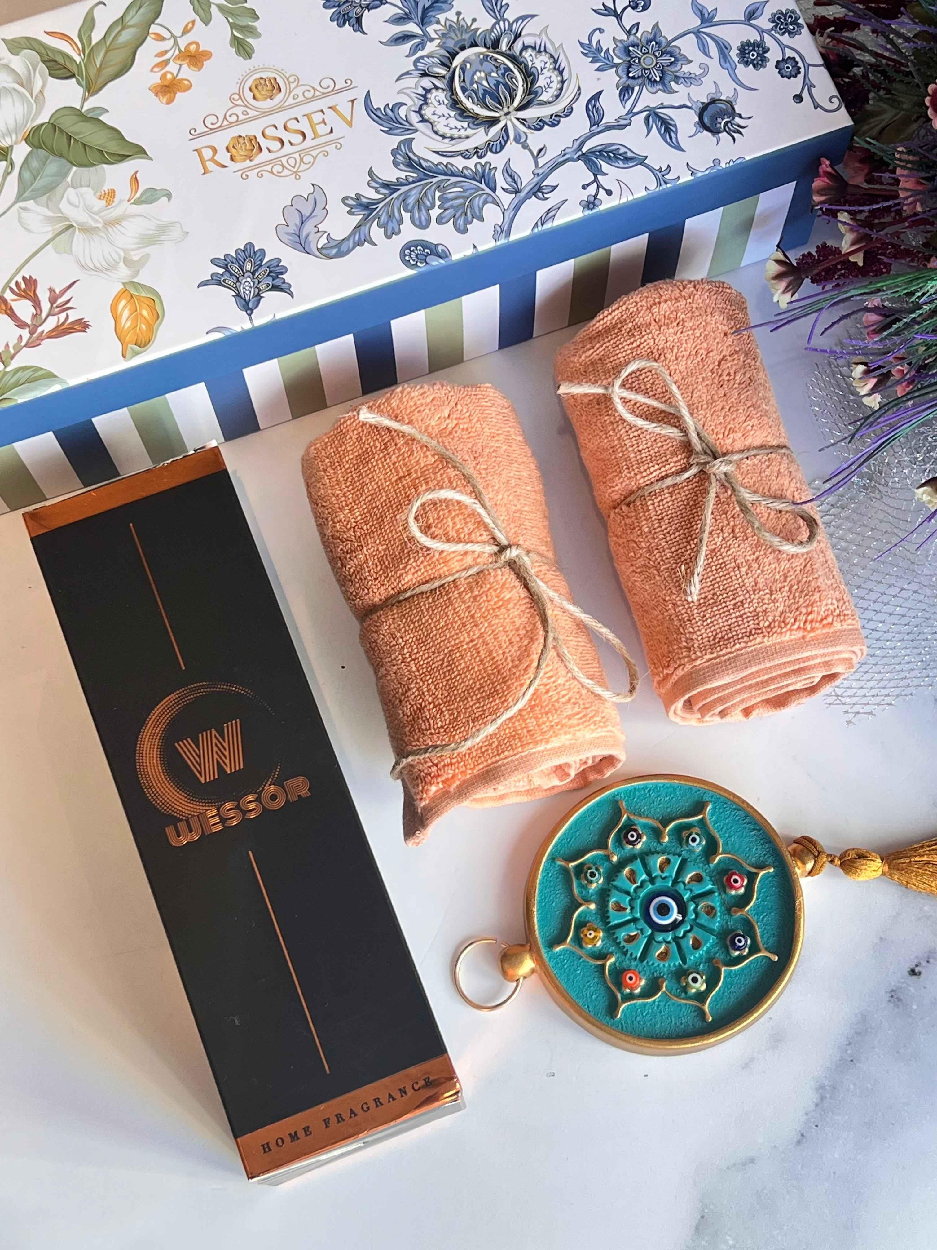 Hediyelik Bambu Çubuklu Koku Seti