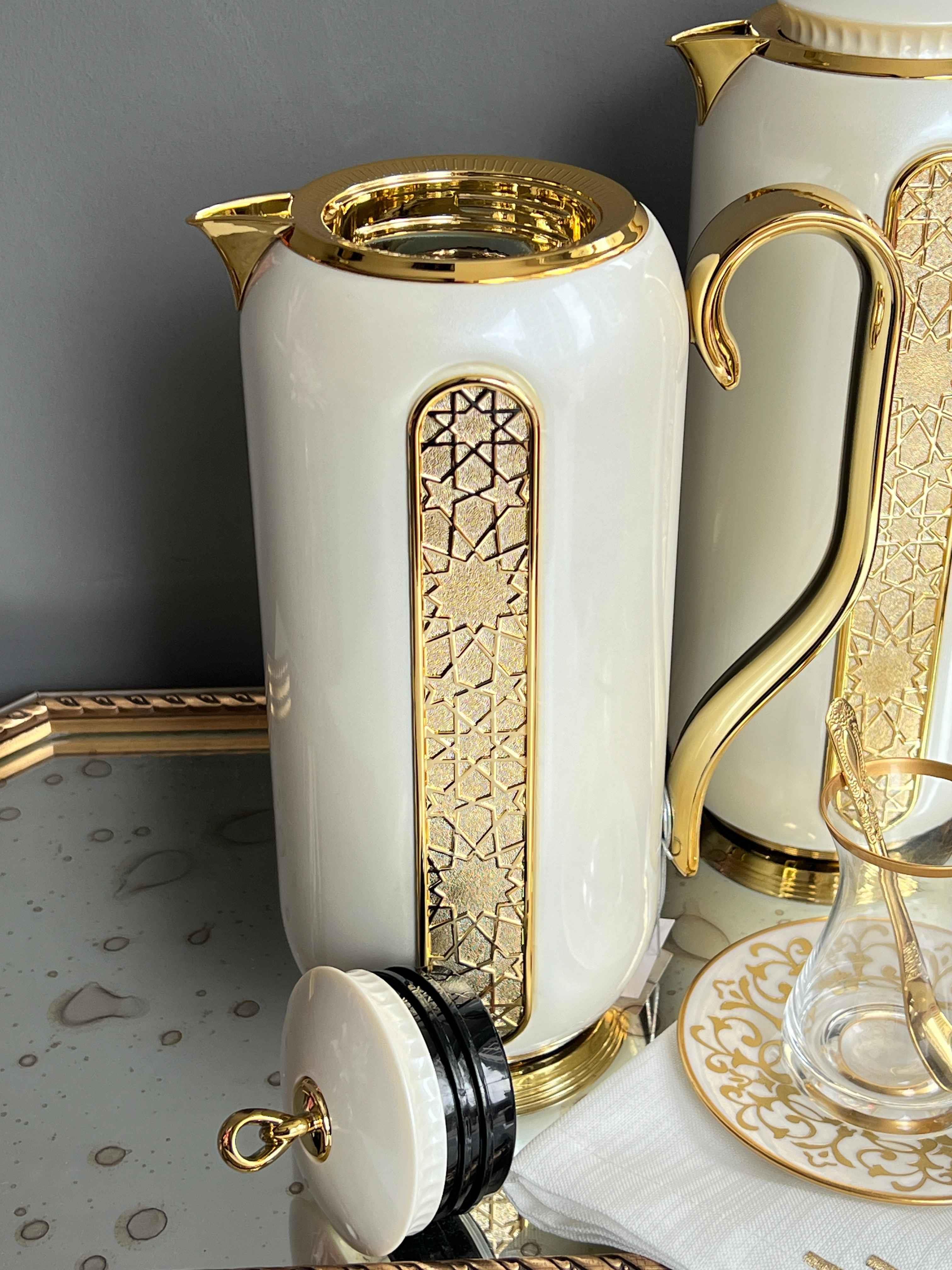 İnci Beyaz Gold Termos 2'li  2603A