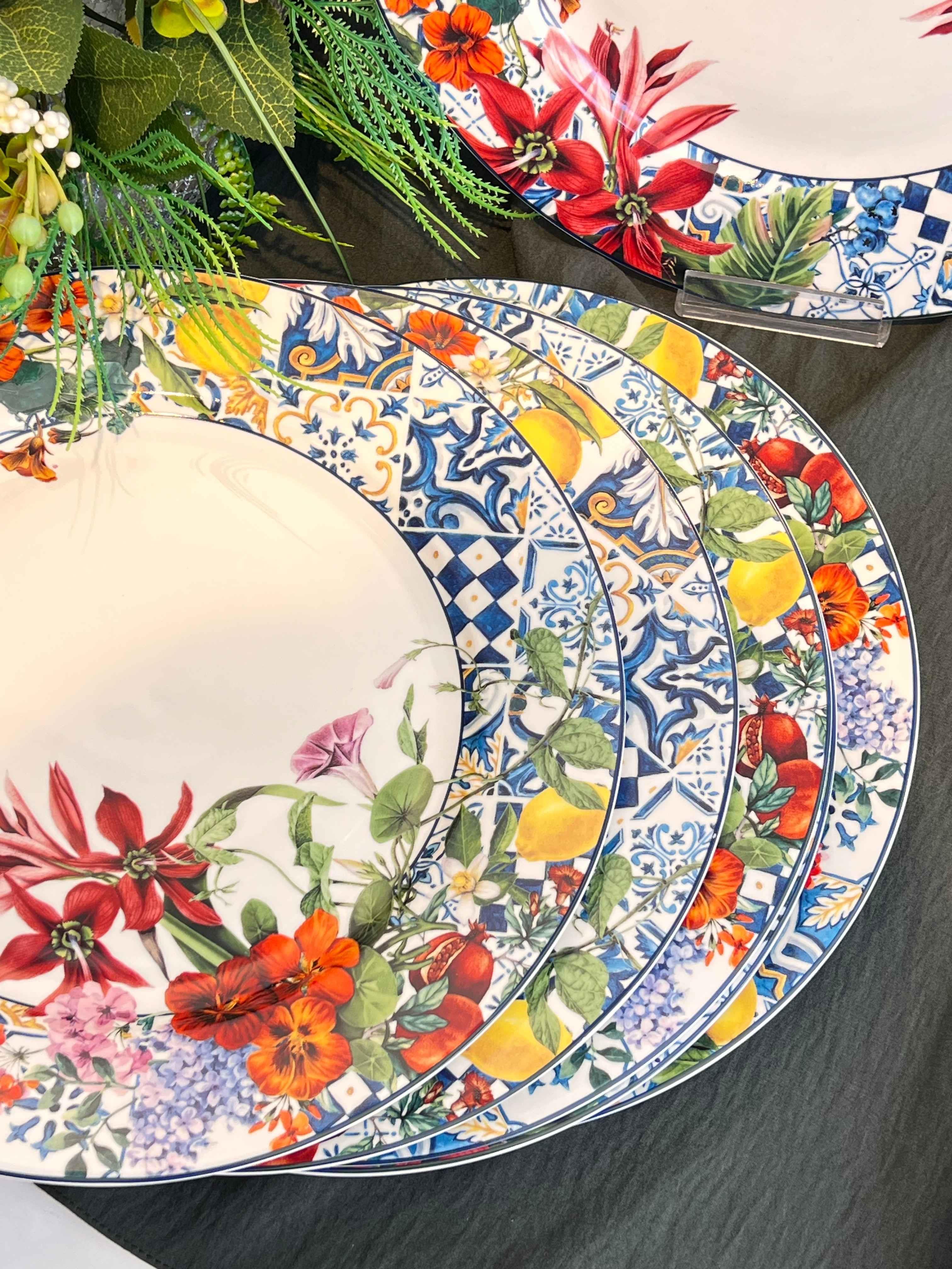 Italy Garden Servis Tabak 6'lı