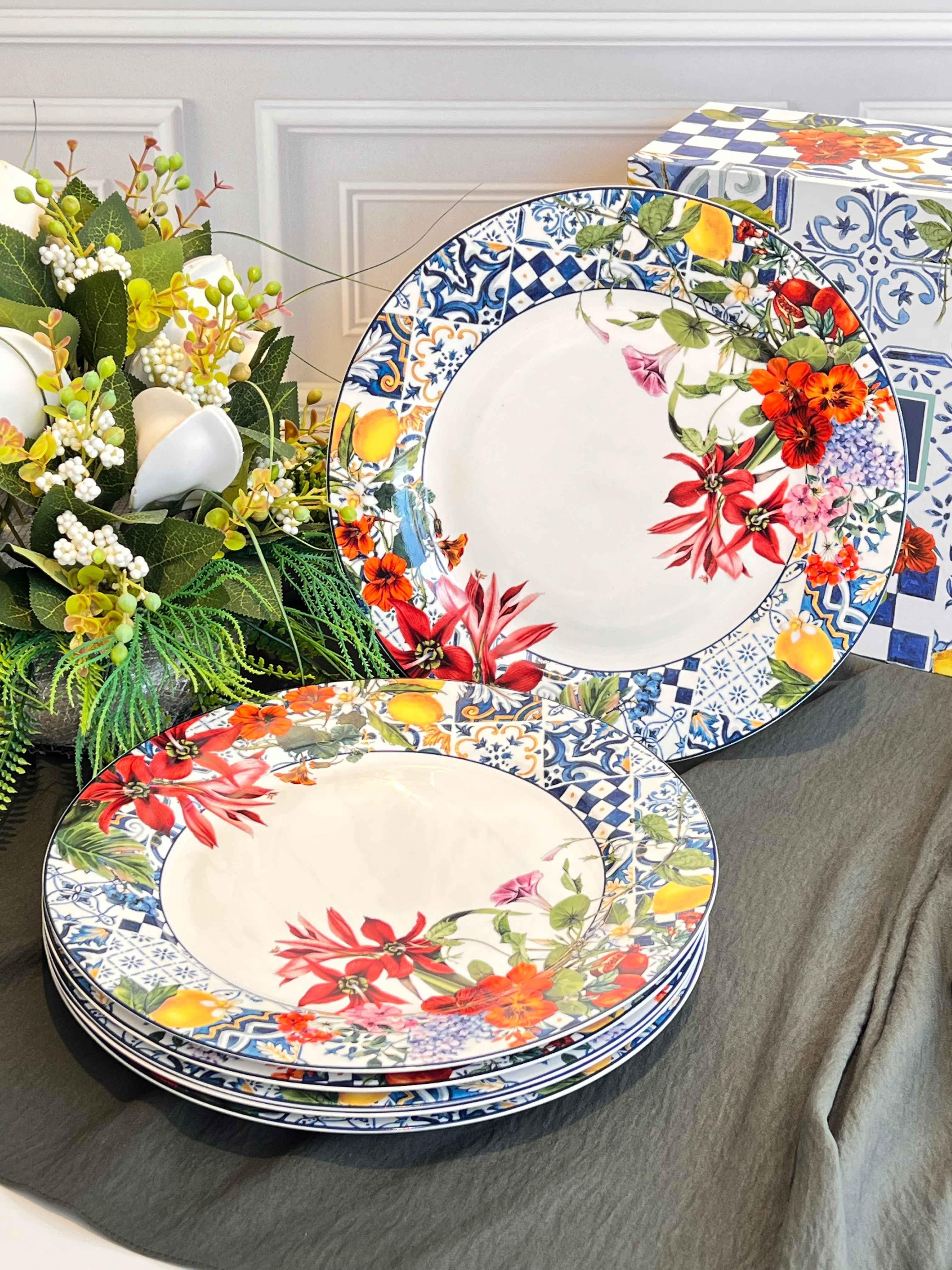 Italy Garden Servis Tabak 6'lı