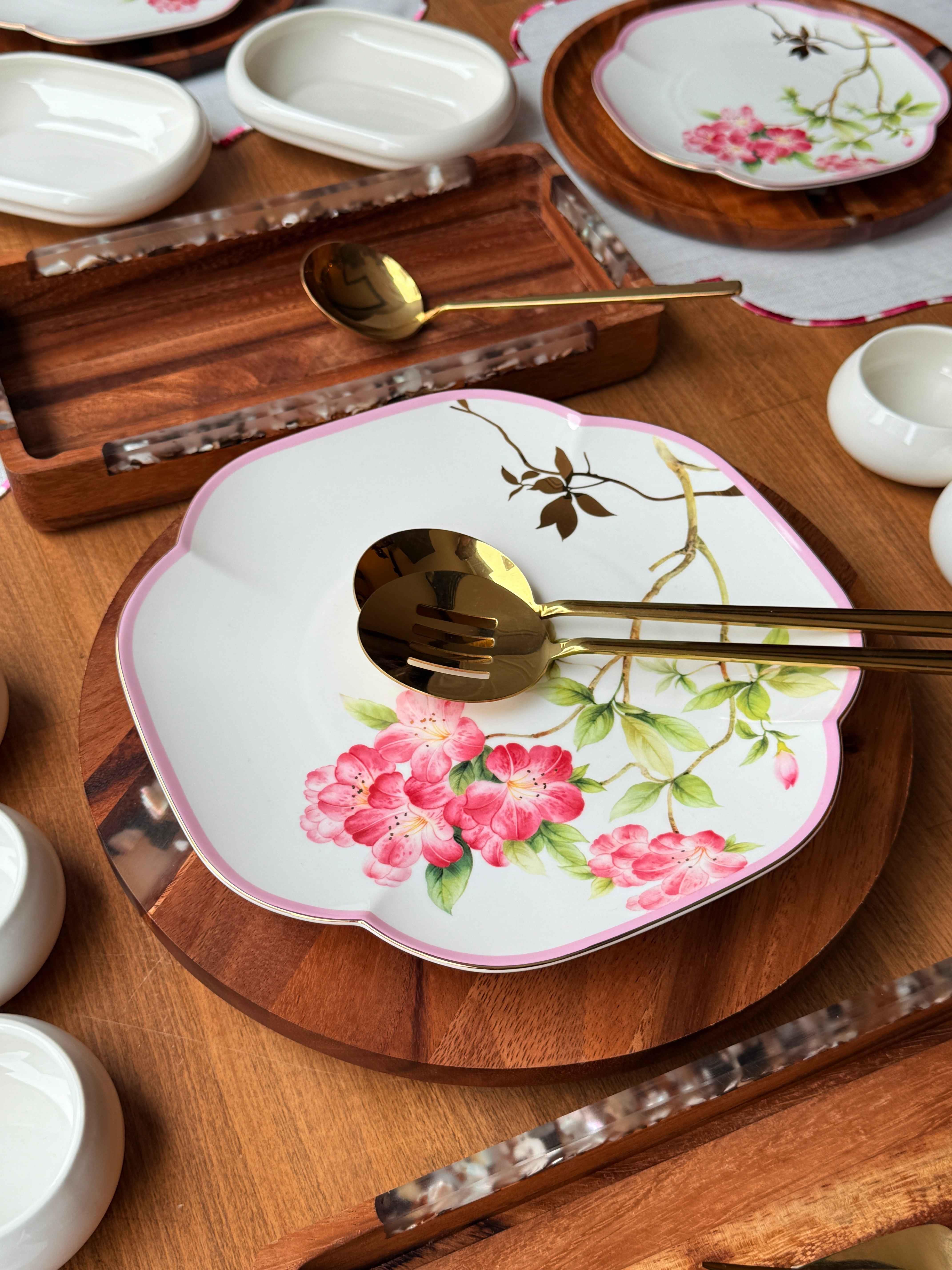 Kahvaltı Takımı Akasya Blossom 37 Parça 6 Kişilik