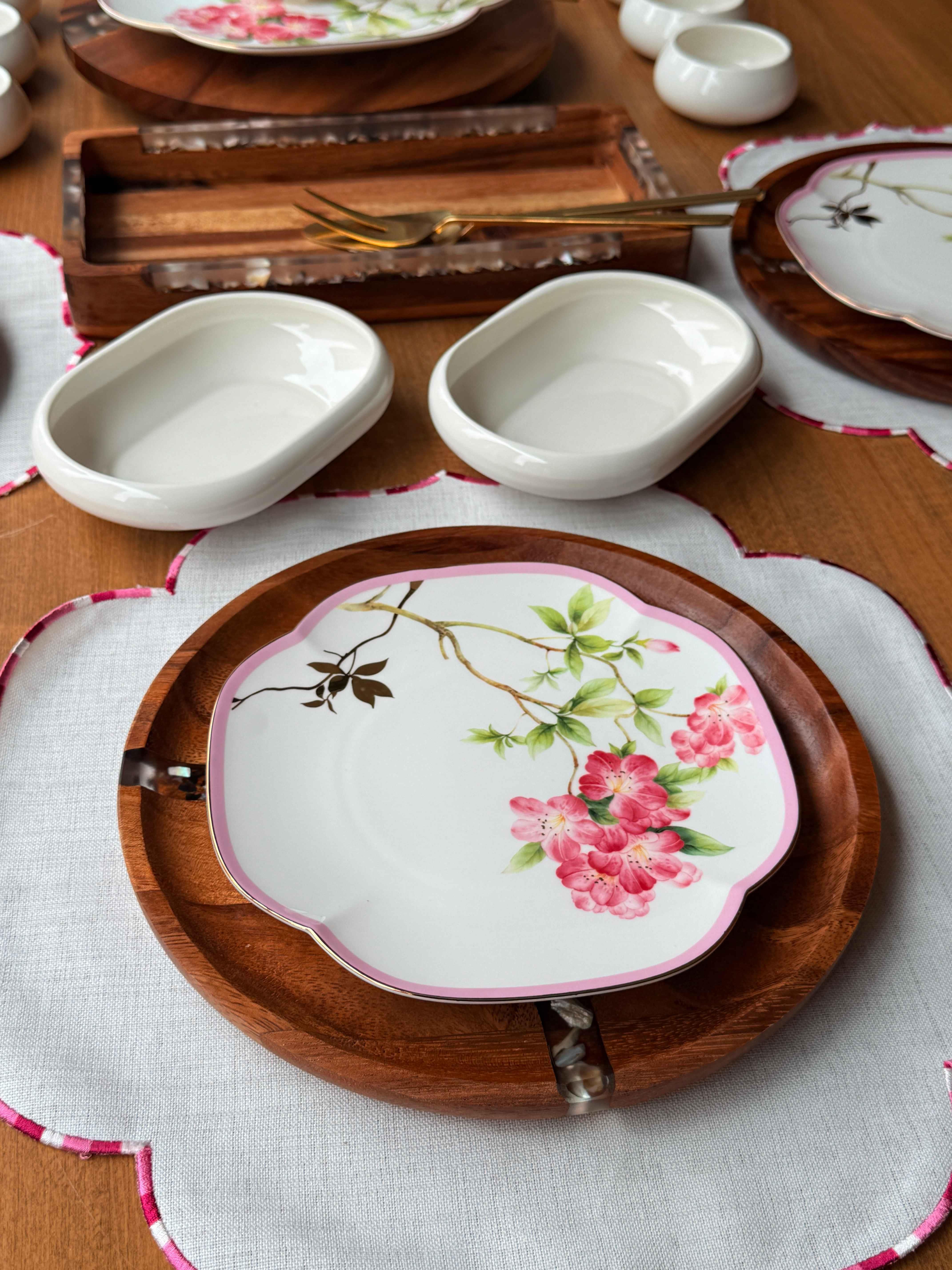 Kahvaltı Takımı Akasya Blossom 37 Parça 6 Kişilik