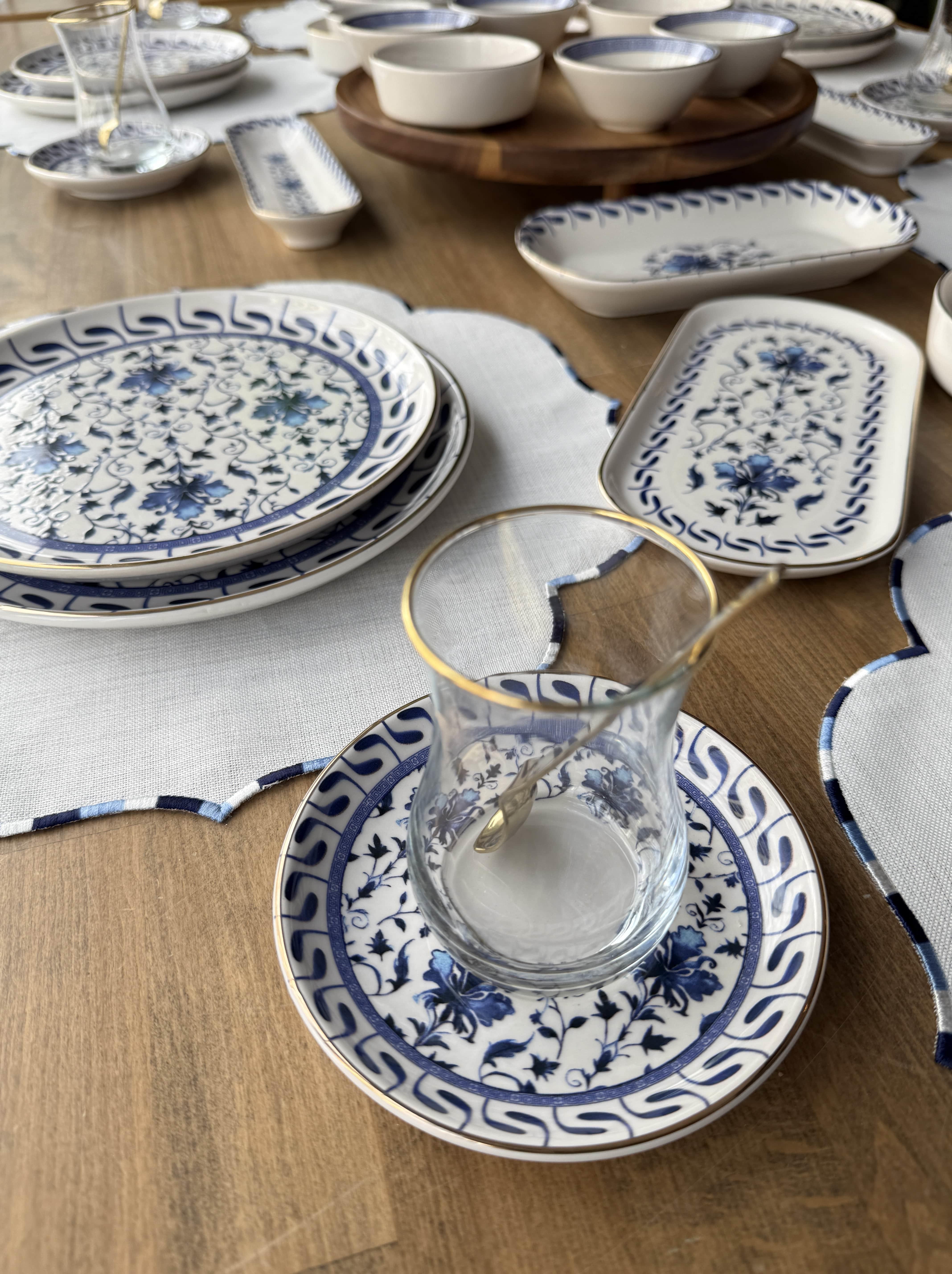 Kahvaltı Takımı Banube 53 Parça 6 Kişilik 