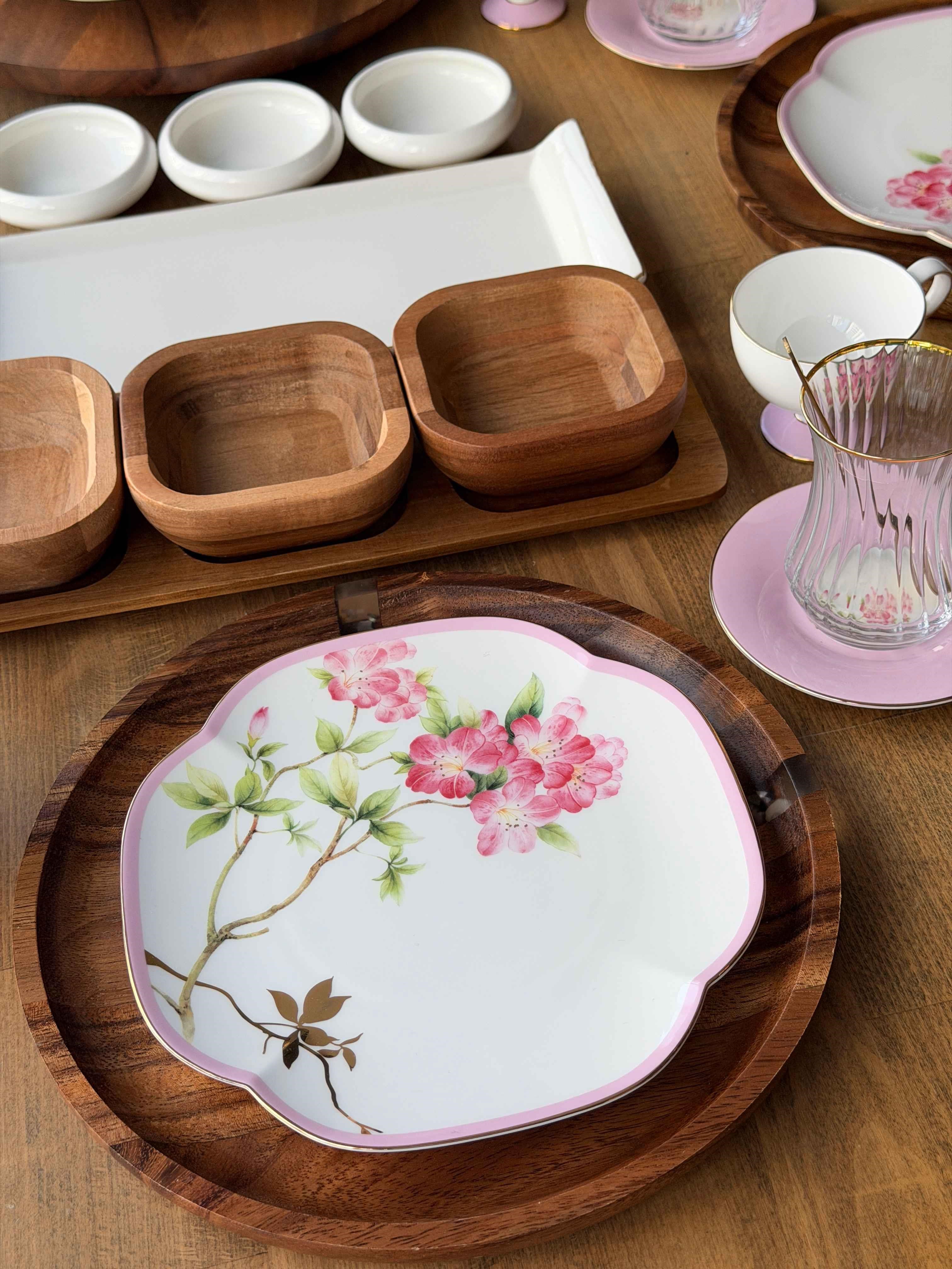 Kahvaltı Takımı Blossom 58 Parça 6 Kişilik