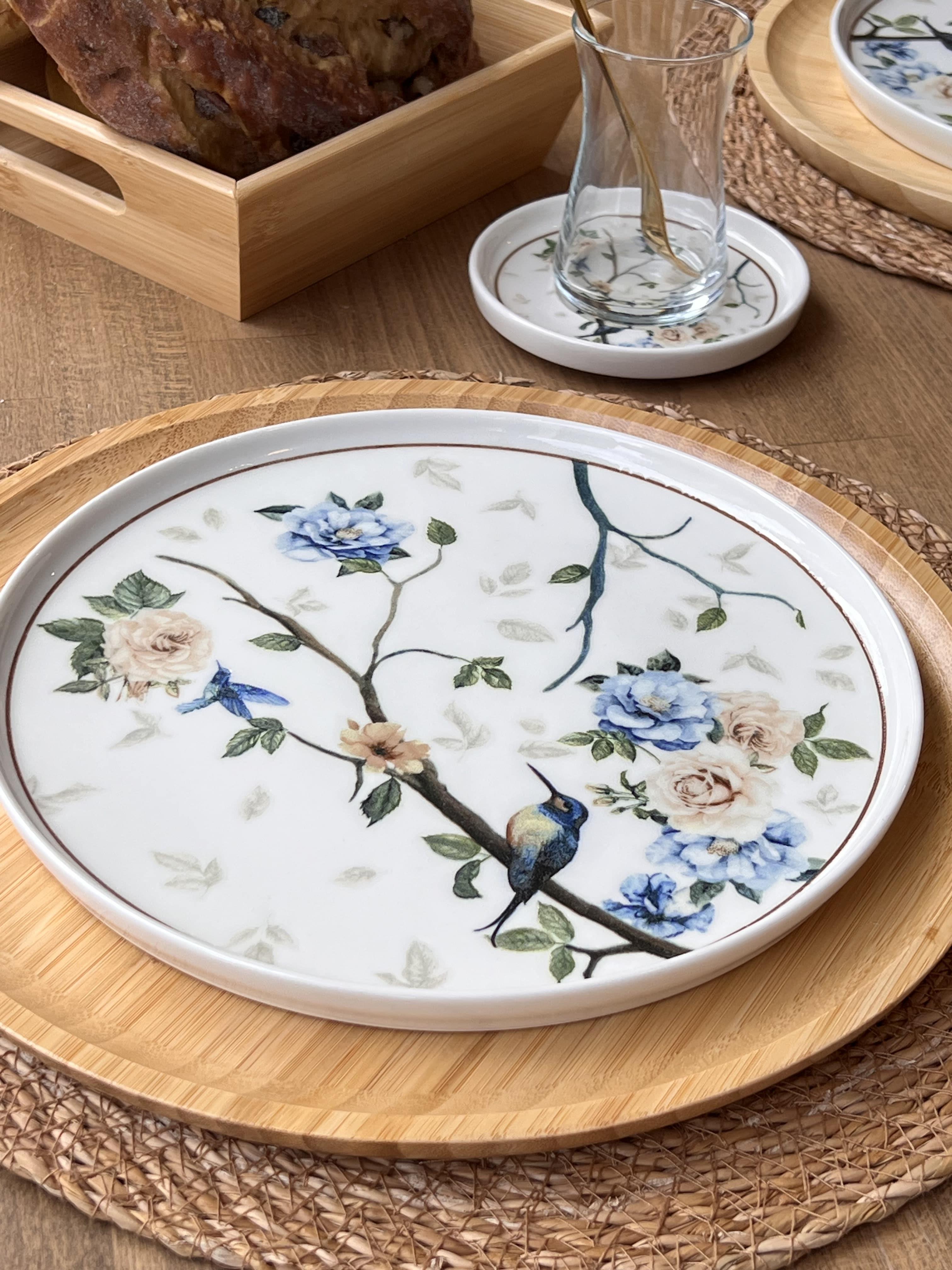 Kahvaltı Takımı Floral Elegance 52 Parça 6 Kişilik