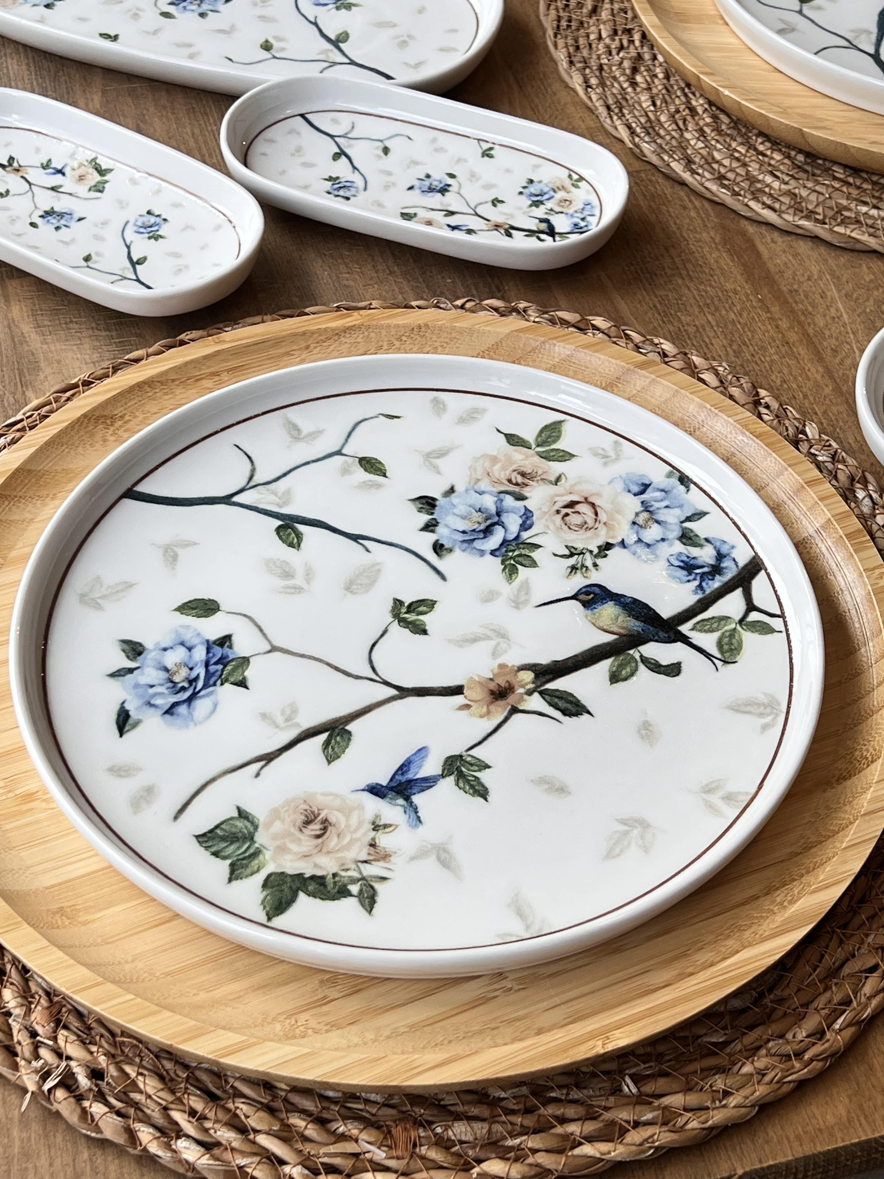 Kahvaltı Takımı Floral Elegance 52 Parça 6 Kişilik